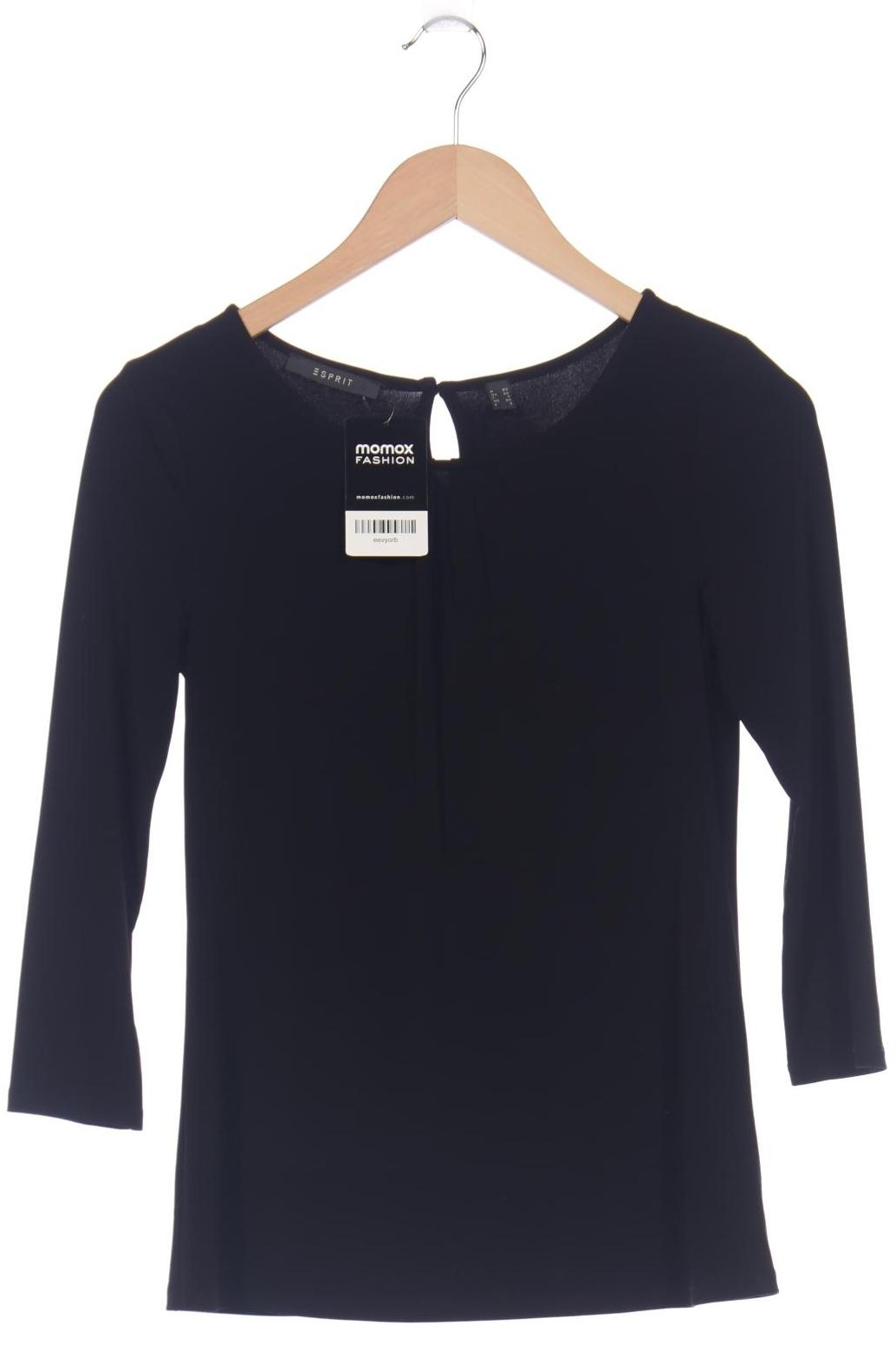 

Esprit Damen Langarmshirt, schwarz, Gr. 34