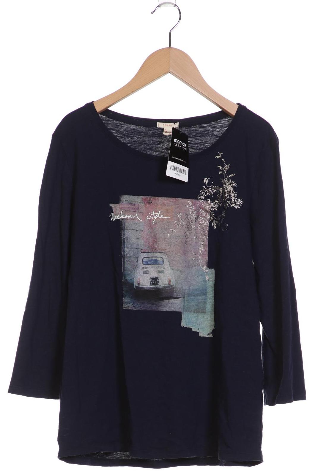 

Esprit Damen Langarmshirt, marineblau, Gr. 42
