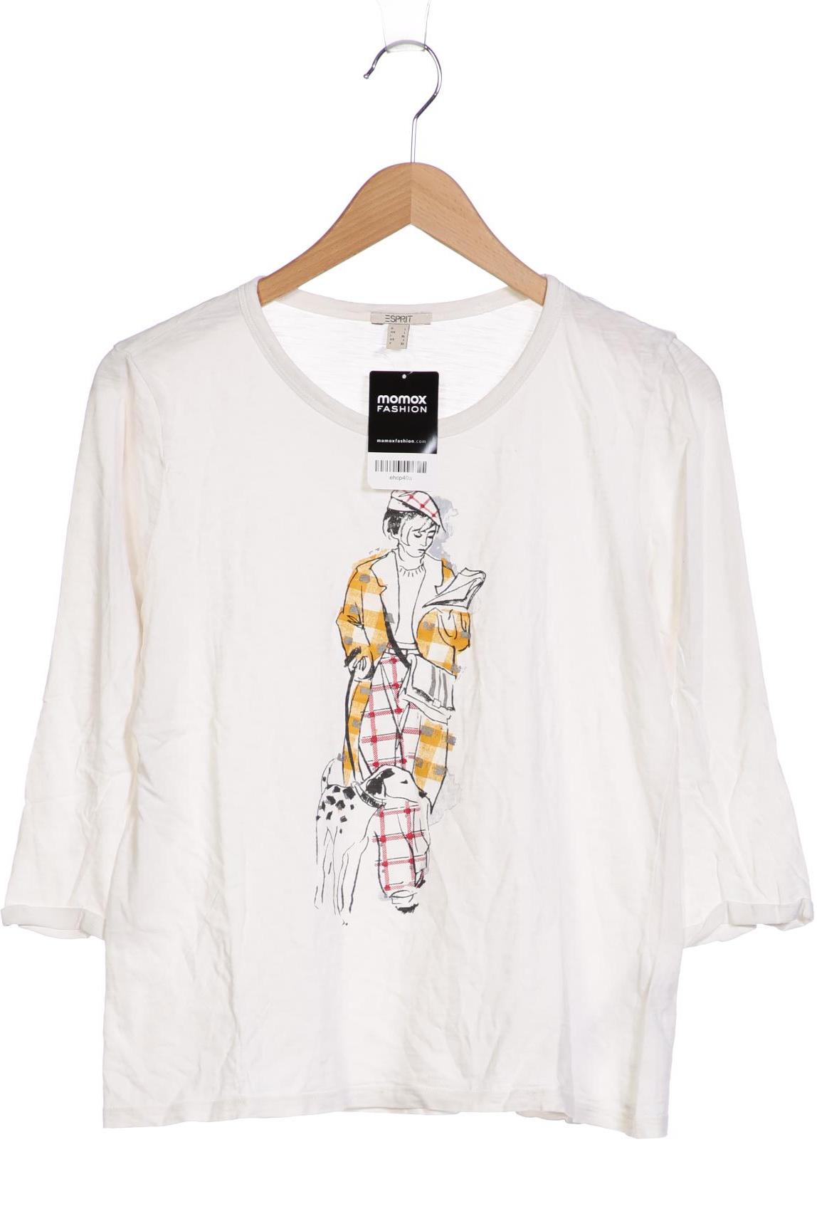 

Esprit Damen Langarmshirt, weiß