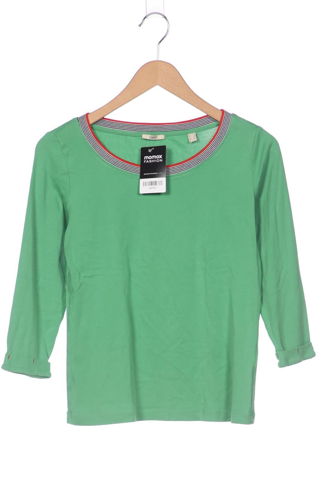 

Esprit Damen Langarmshirt, grün, Gr. 42