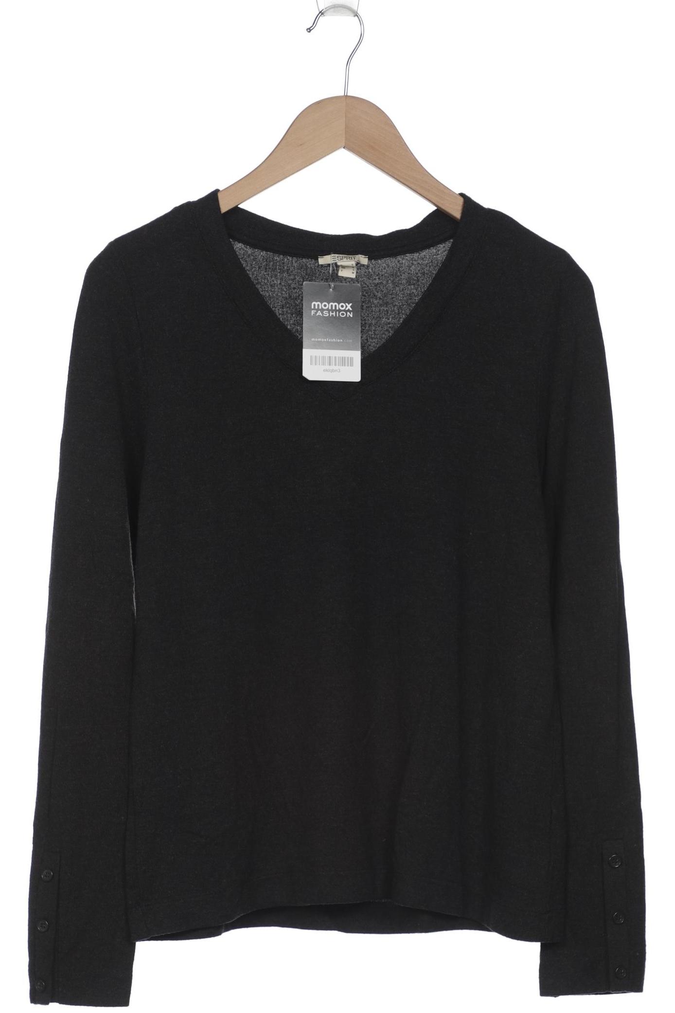 

Esprit Damen Langarmshirt, grau, Gr. 36