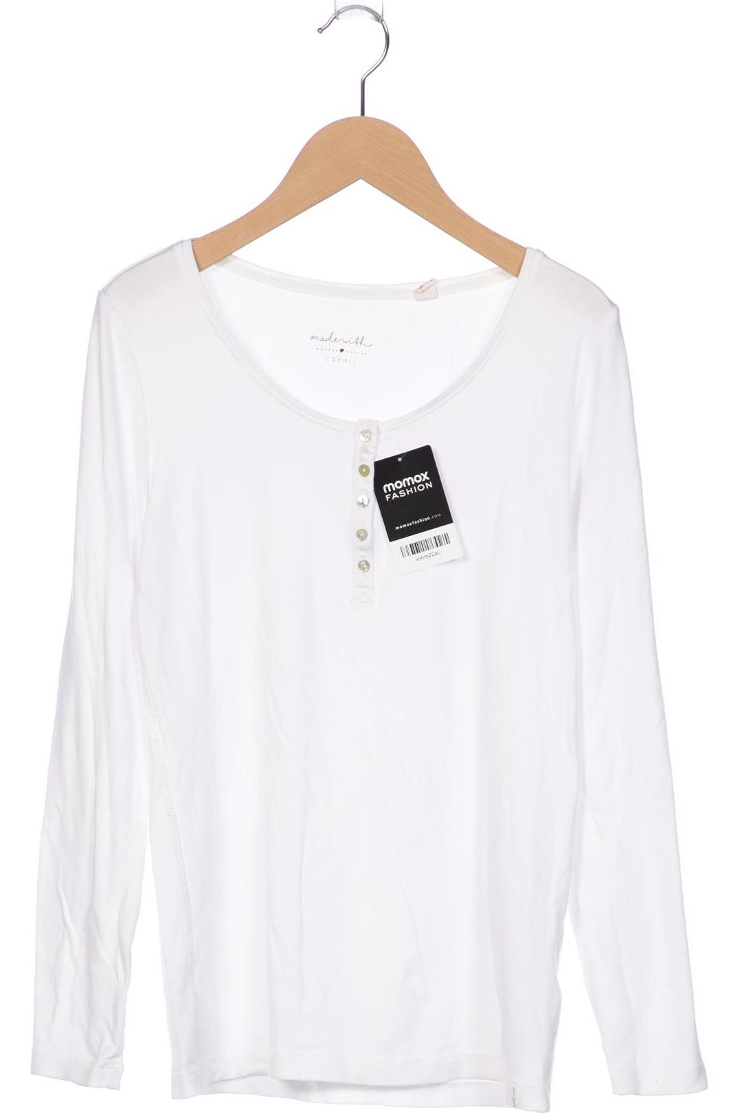 

Esprit Damen Langarmshirt, weiß
