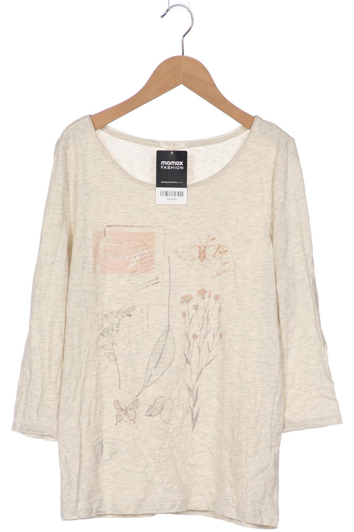 

Esprit Damen Langarmshirt, beige, Gr. 38