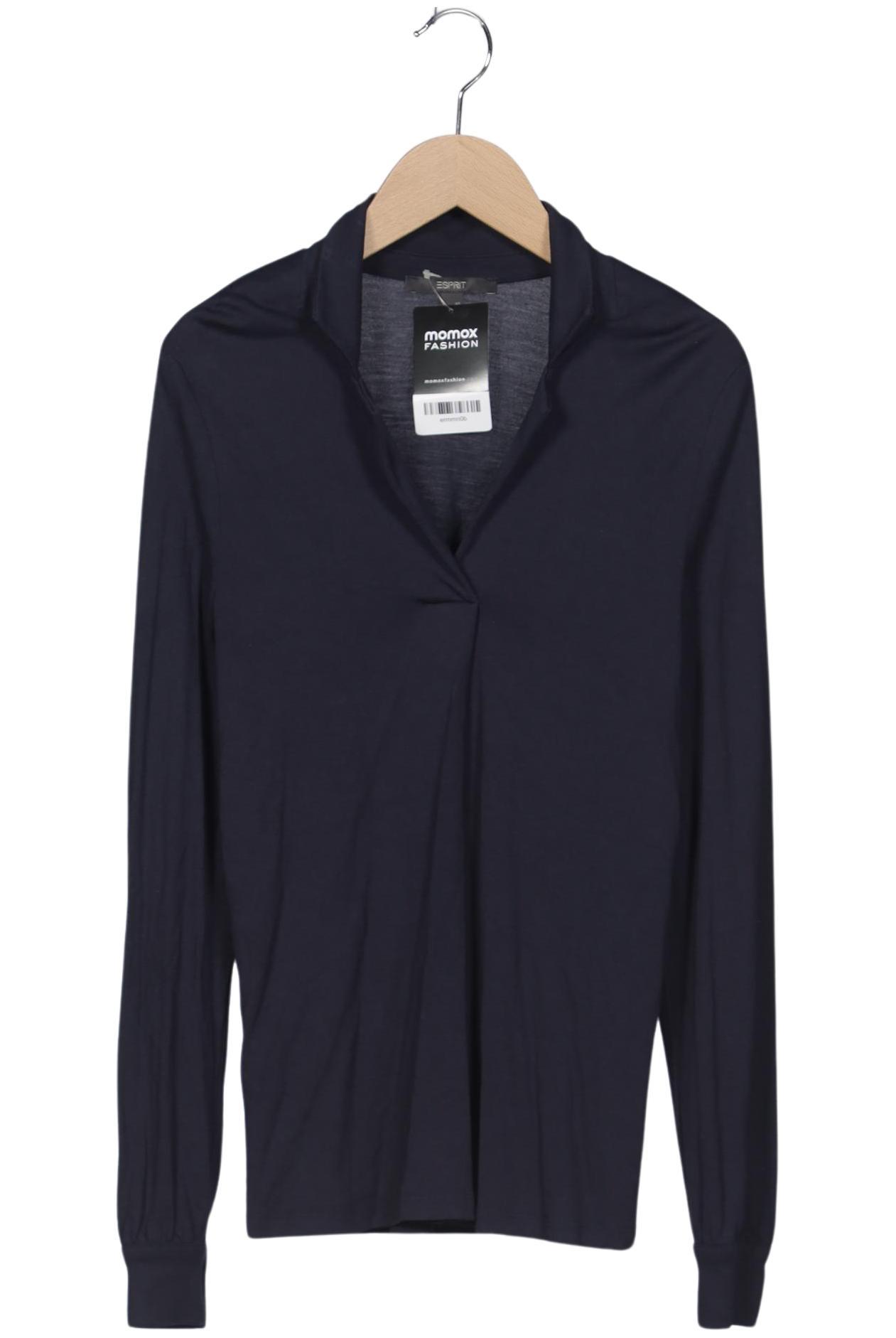 

Esprit Damen Langarmshirt, marineblau, Gr. 34