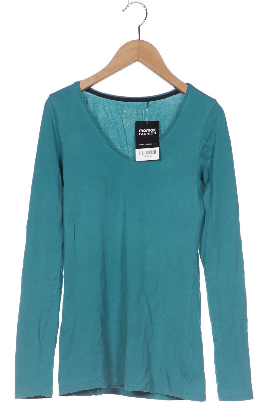 

Esprit Damen Langarmshirt, türkis, Gr. 34