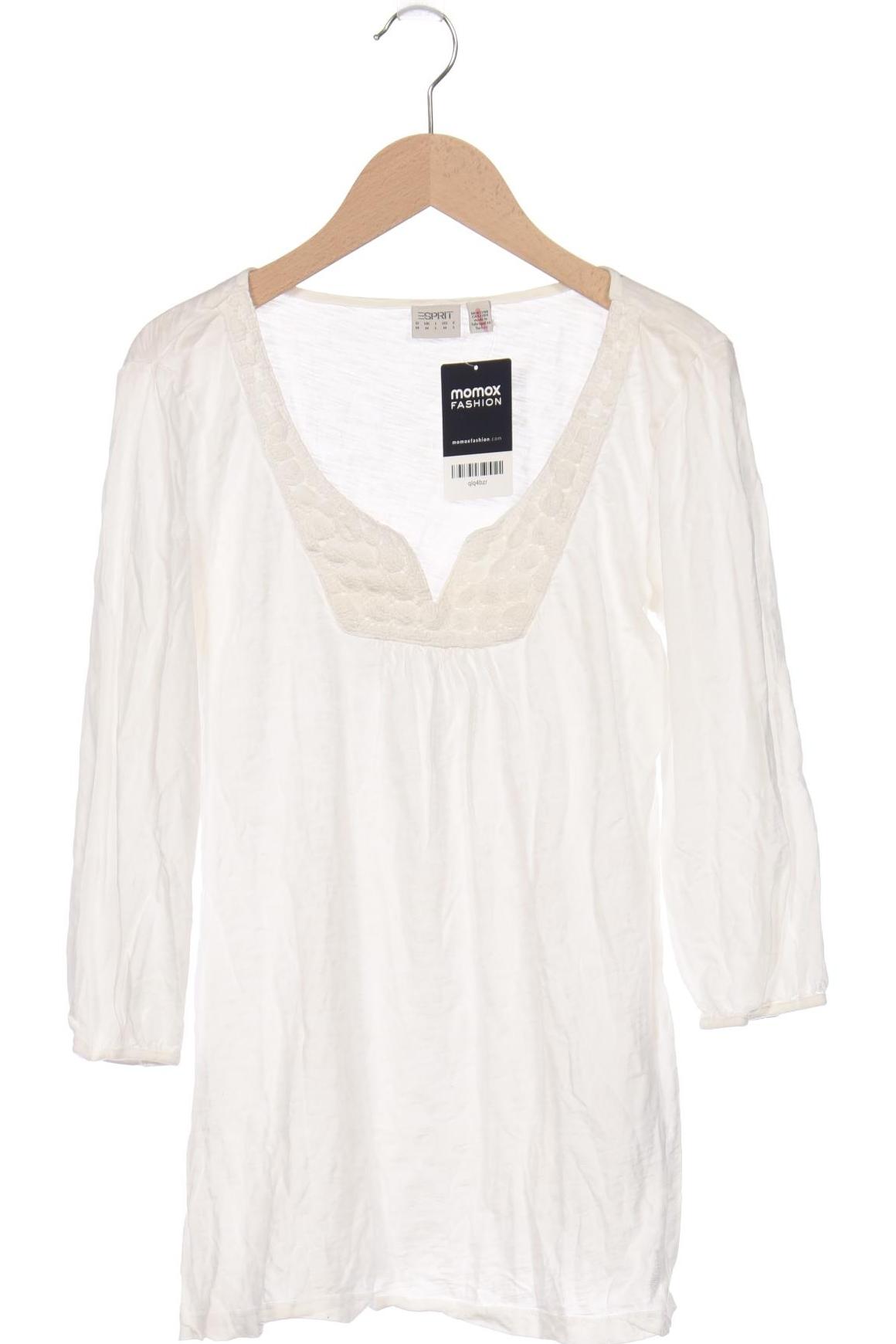 

Esprit Damen Langarmshirt, weiß, Gr. 38