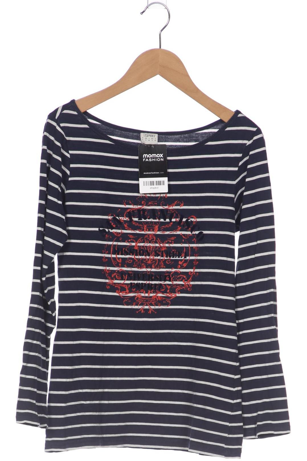 

Esprit Damen Langarmshirt, marineblau, Gr. 36