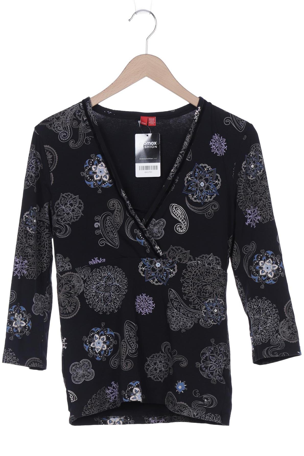 

Esprit Damen Langarmshirt, schwarz, Gr. 44