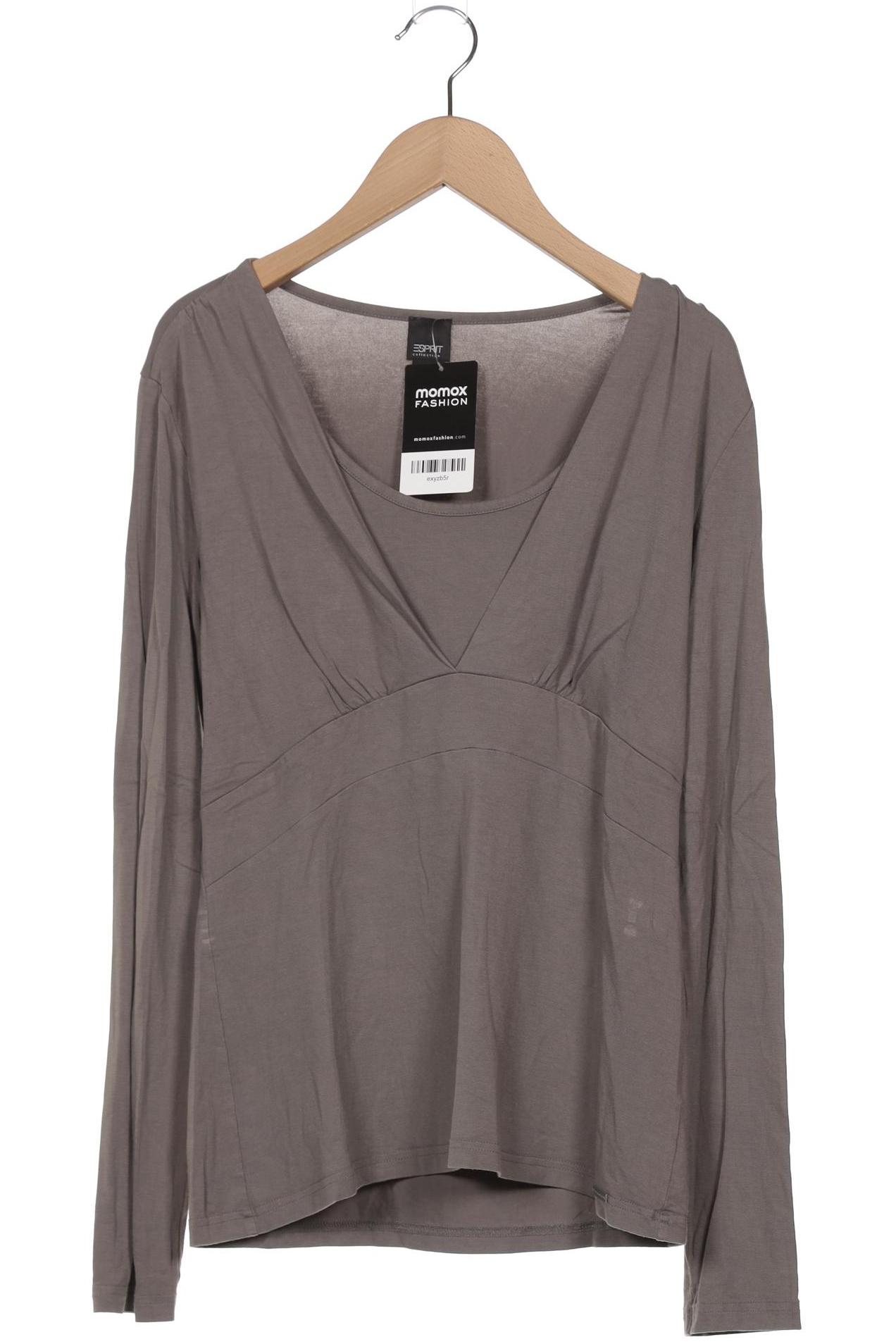 

Esprit Damen Langarmshirt, grau, Gr. 44