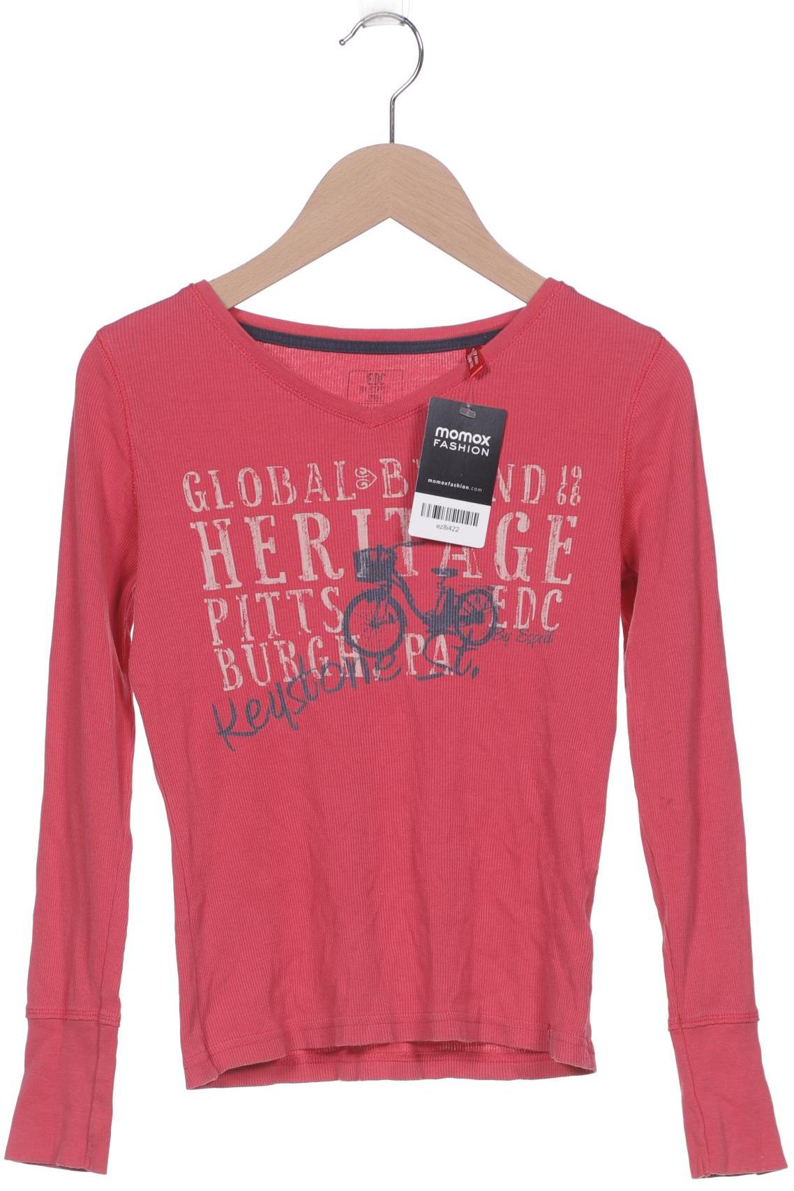 

Esprit Damen Langarmshirt, pink, Gr. 36
