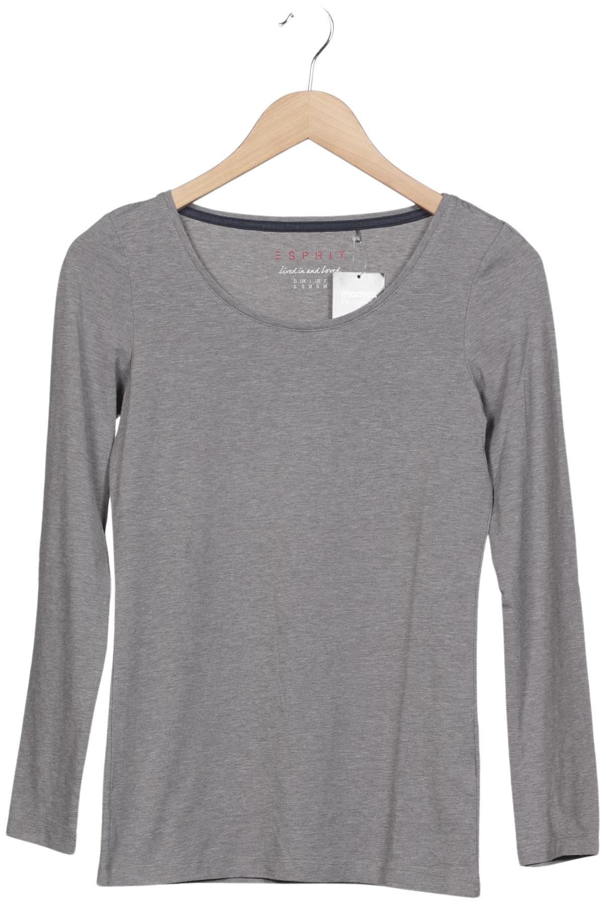 

Esprit Damen Langarmshirt, grau, Gr. 36