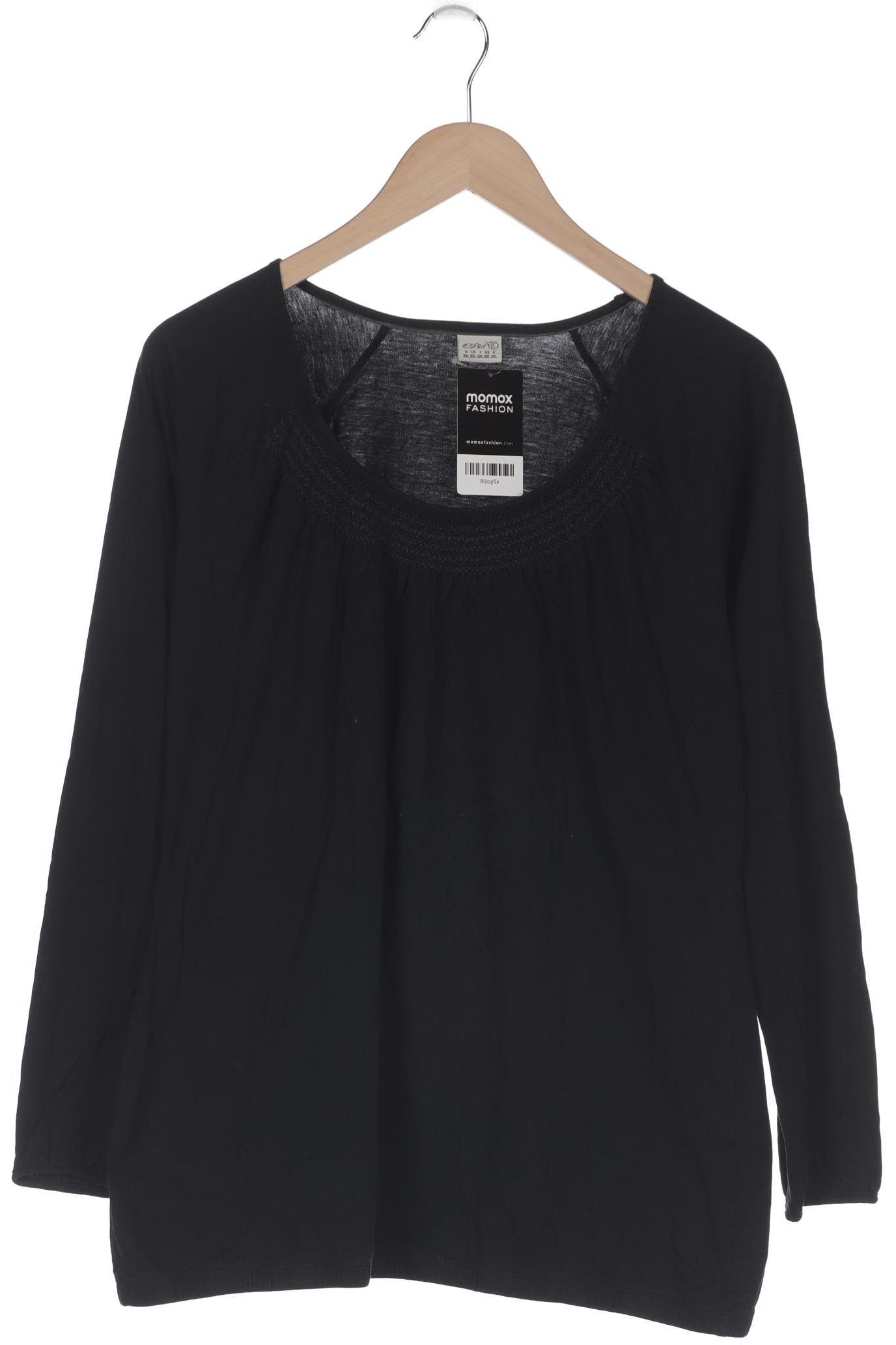 

Esprit Damen Langarmshirt, schwarz, Gr. 46