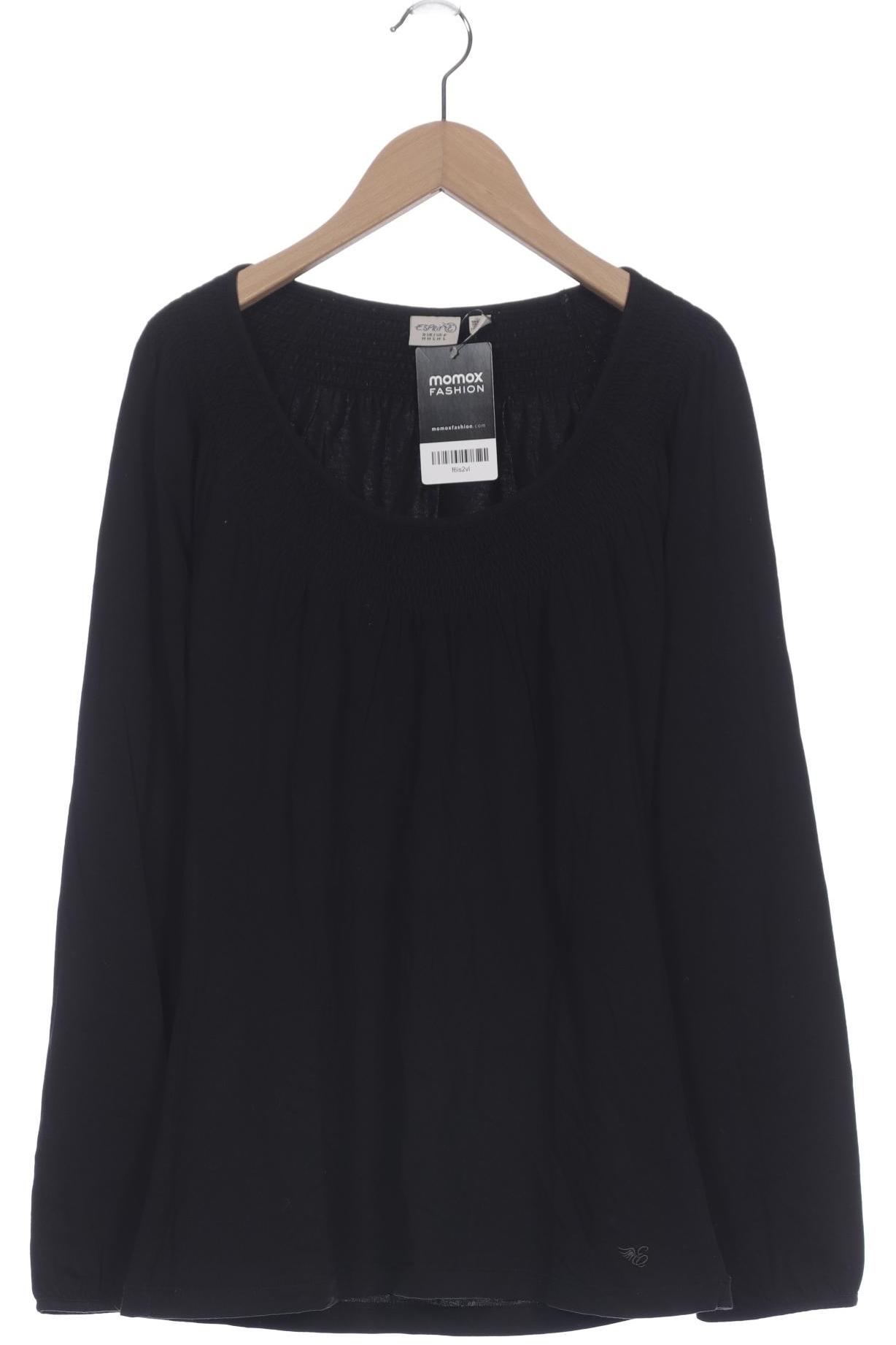 

Esprit Damen Langarmshirt, schwarz, Gr. 38