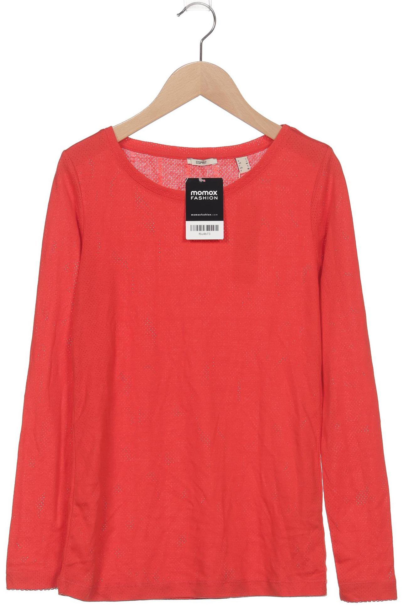 

Esprit Damen Langarmshirt, orange, Gr. 36