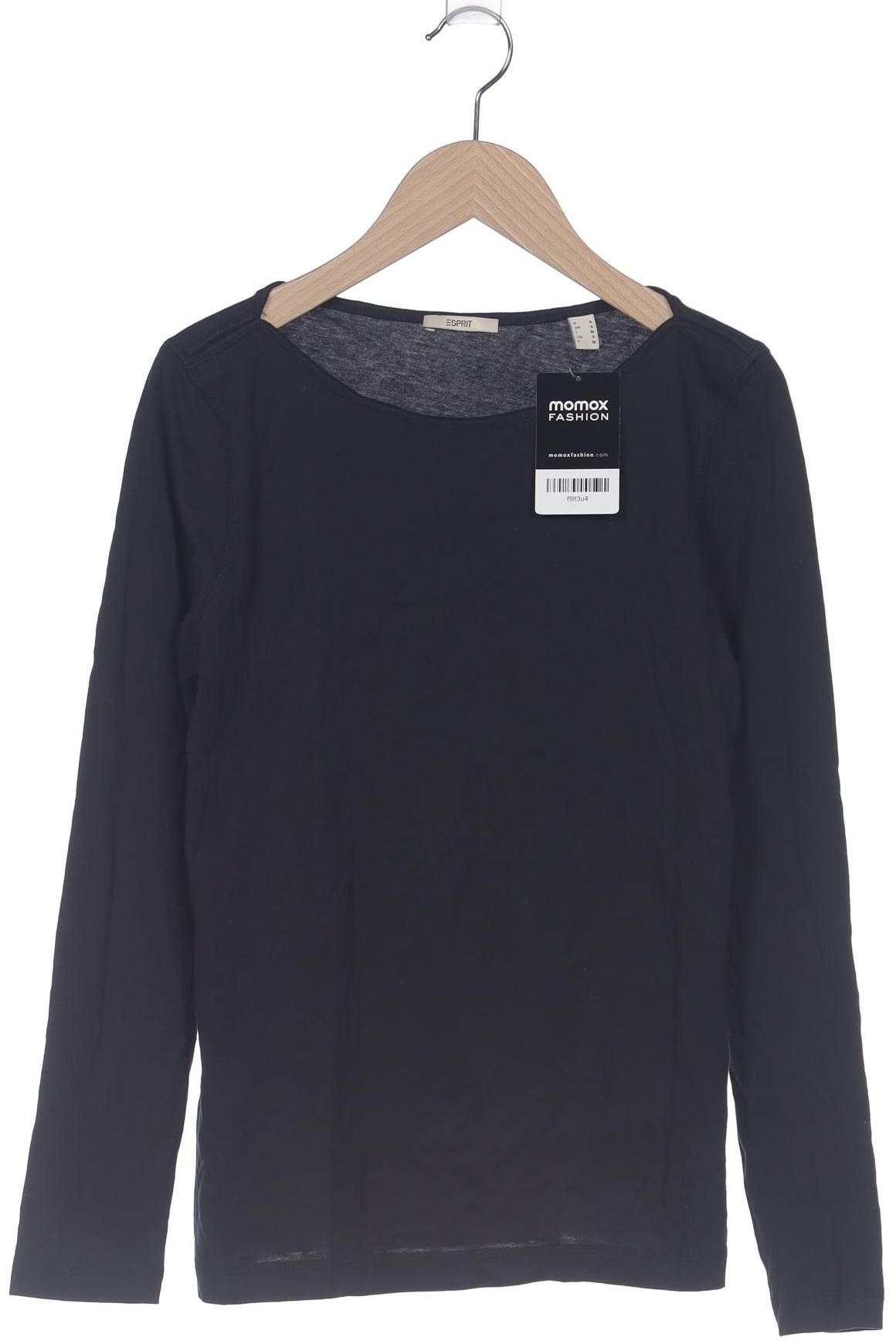 

Esprit Damen Langarmshirt, schwarz, Gr. 36