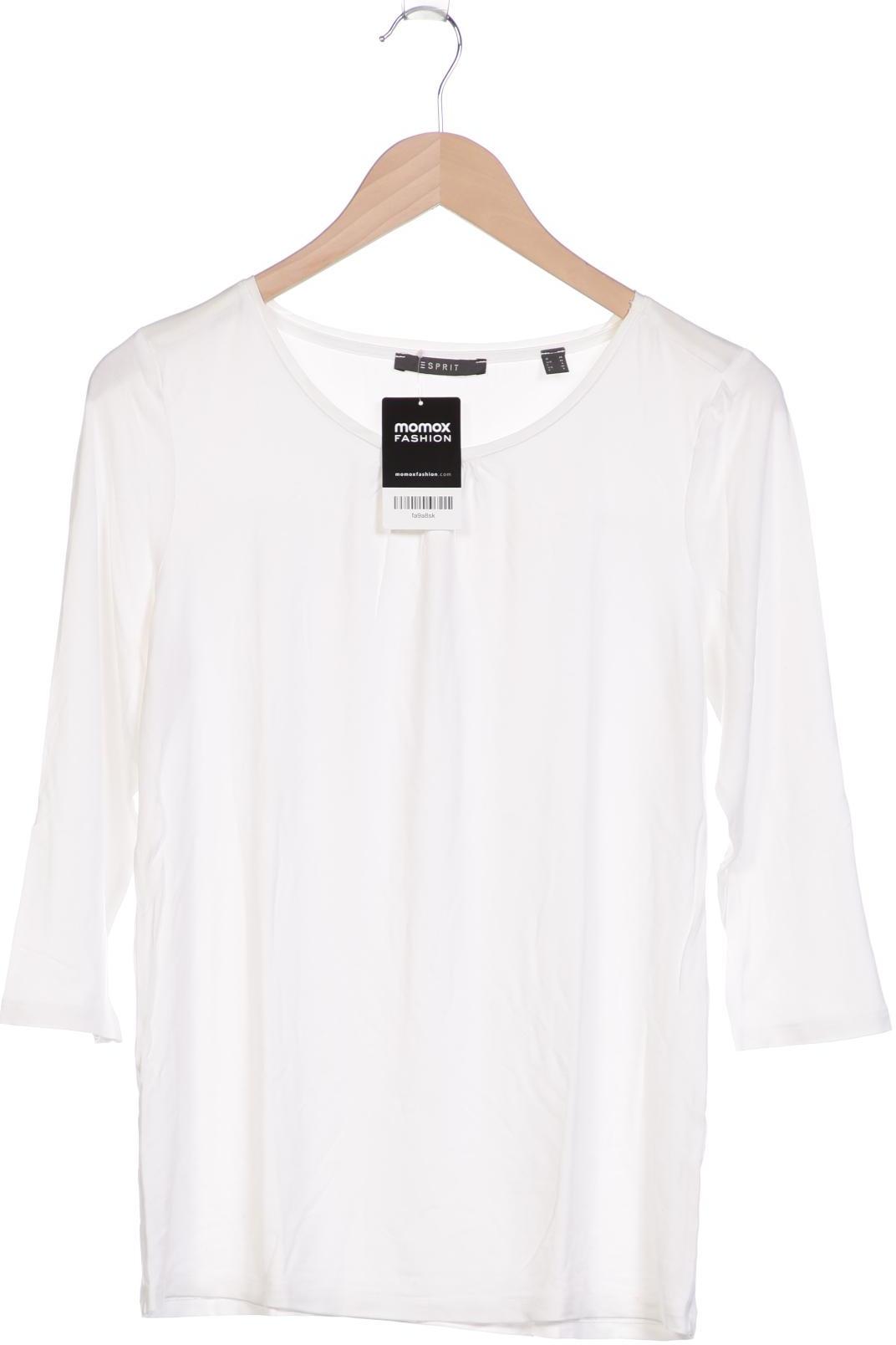 

Esprit Damen Langarmshirt, weiß, Gr. 38