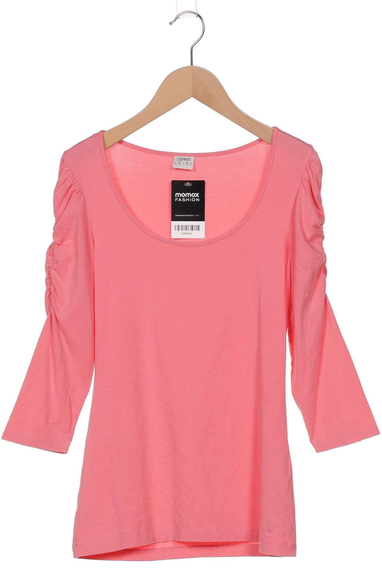 

Esprit Damen Langarmshirt, pink, Gr. 34