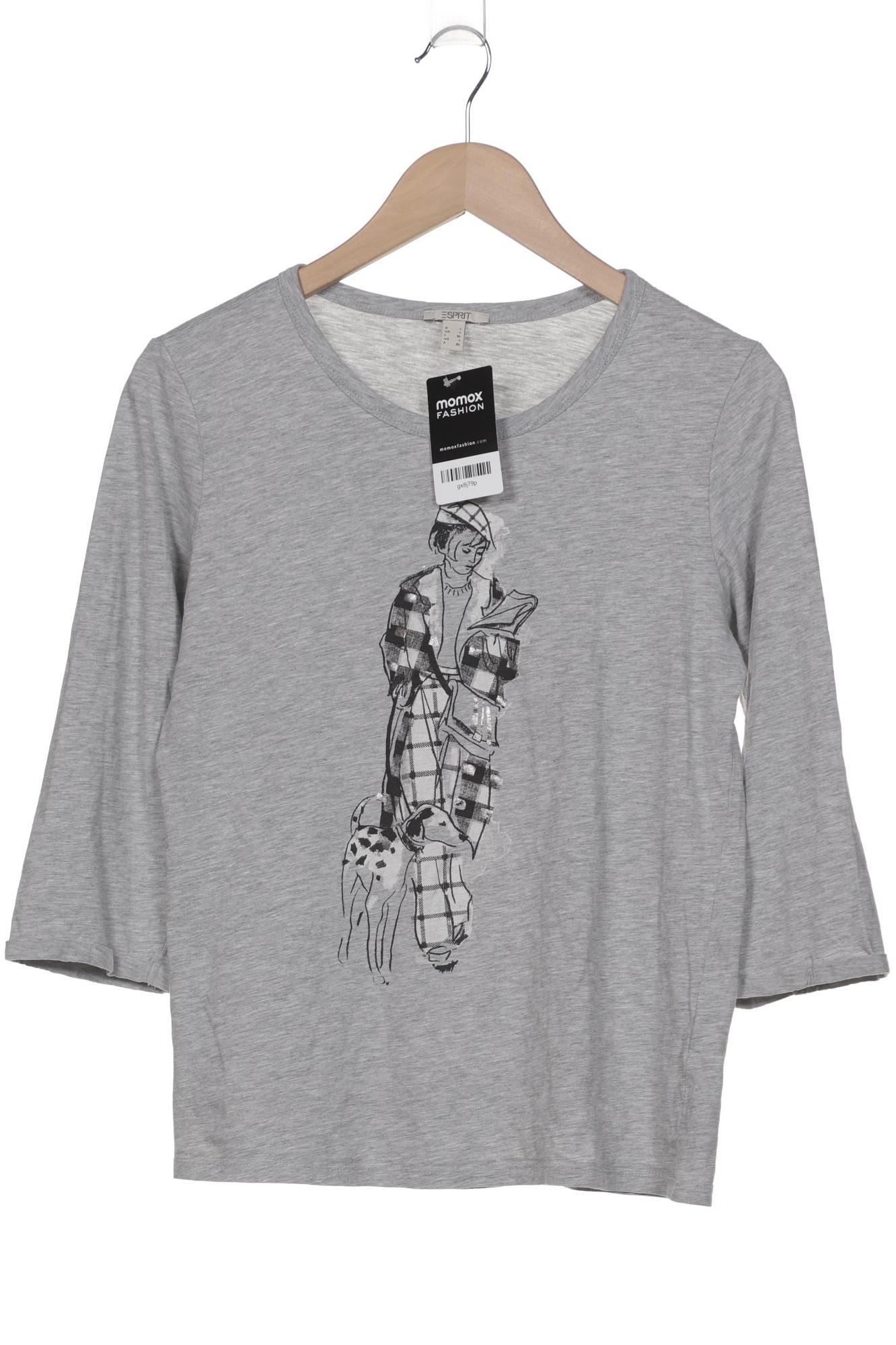 

Esprit Damen Langarmshirt, grau, Gr. 42