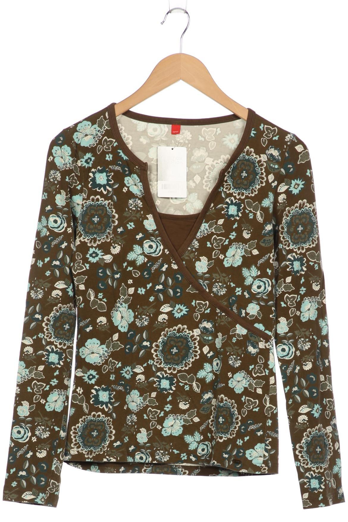 

Esprit Damen Langarmshirt, braun, Gr. 38