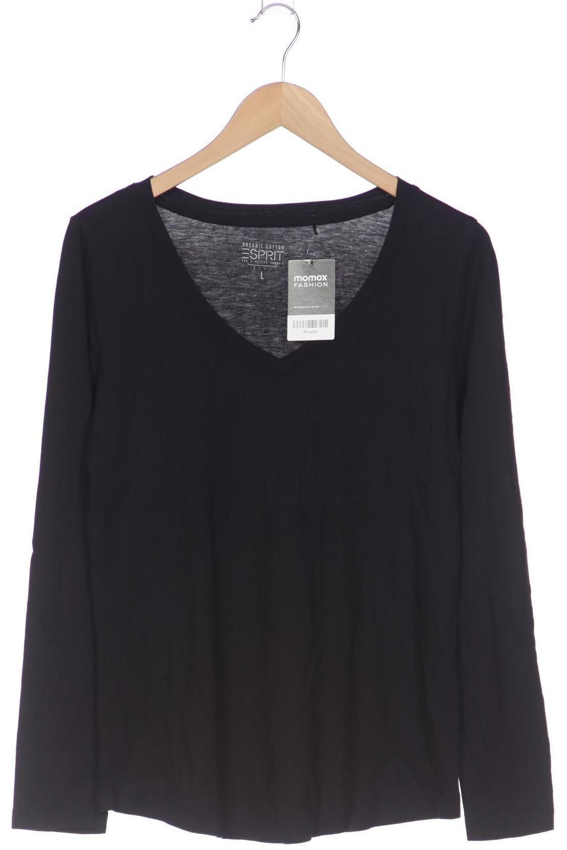 

Esprit Damen Langarmshirt, schwarz, Gr. 42