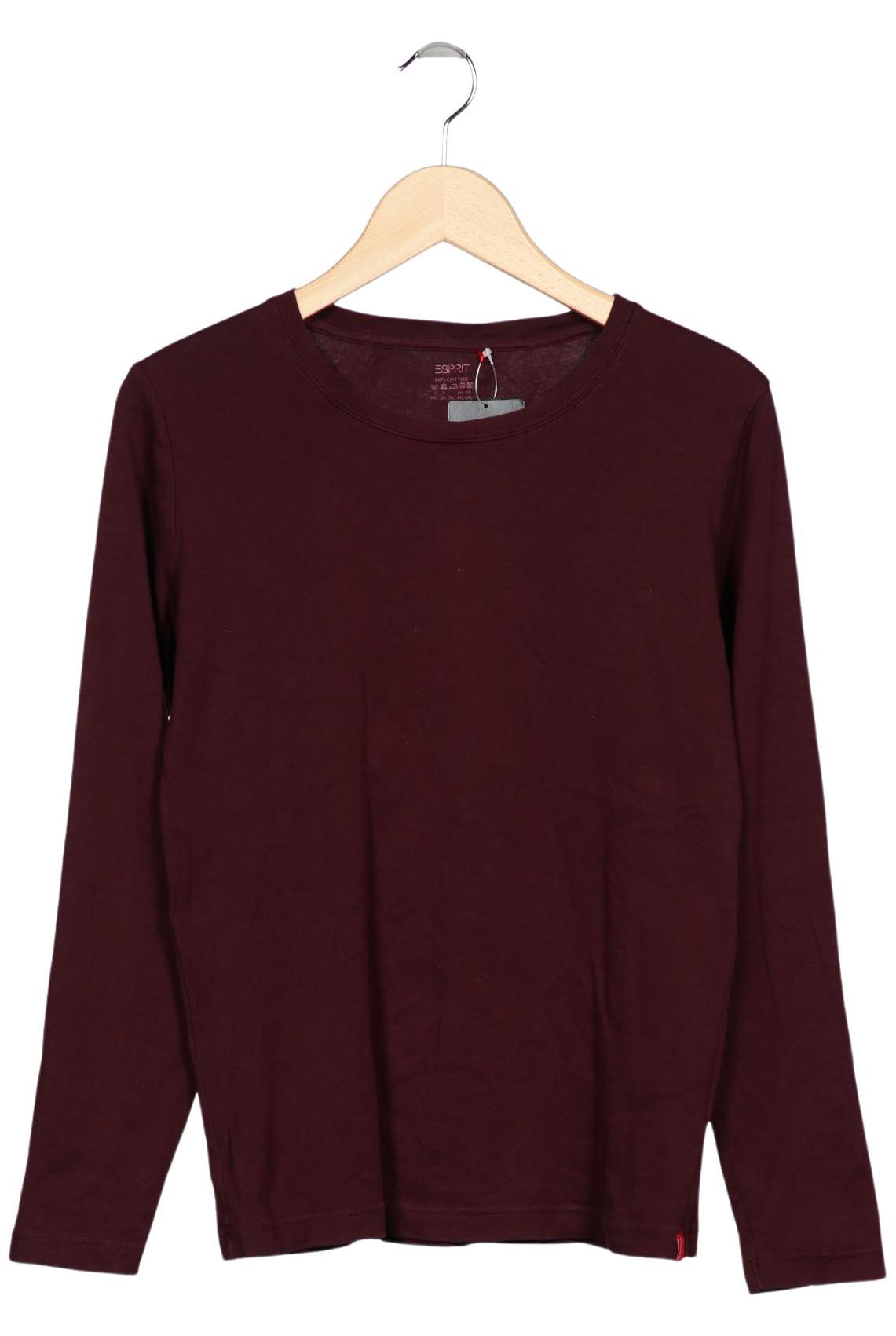 

Esprit Damen Langarmshirt, bordeaux, Gr. 46