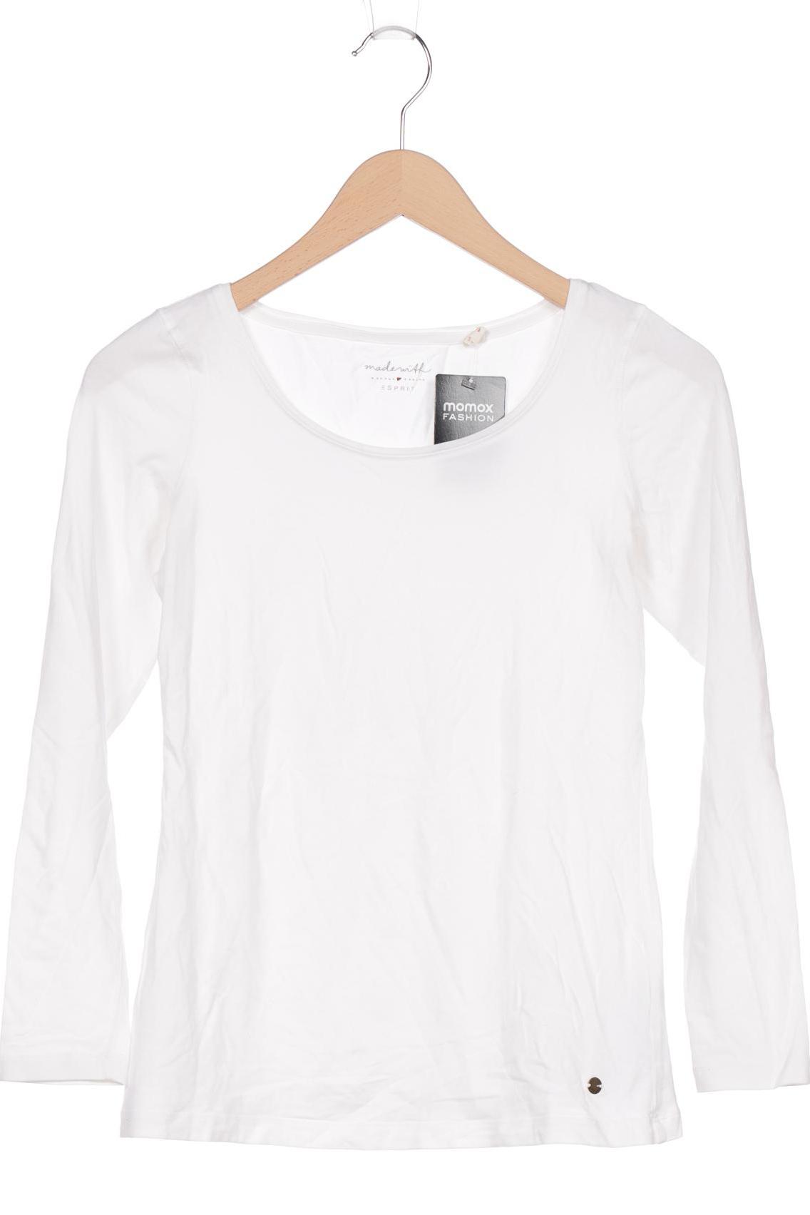 

Esprit Damen Langarmshirt, weiß