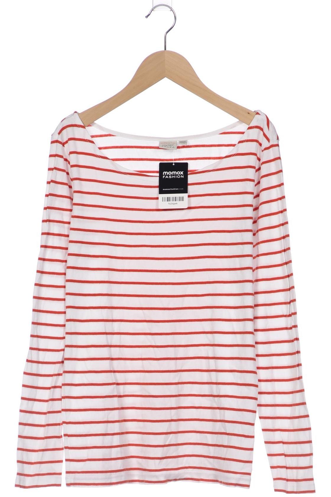 

Esprit Damen Langarmshirt, weiß, Gr. 44