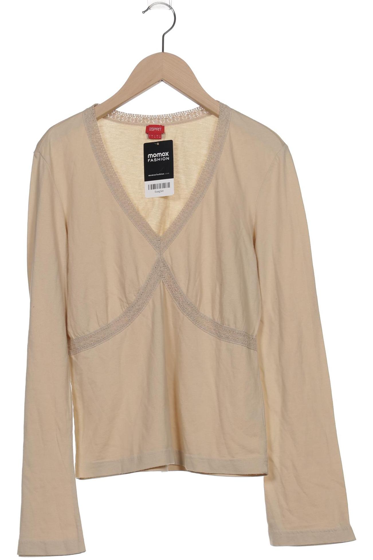 

Esprit Damen Langarmshirt, beige, Gr. 42