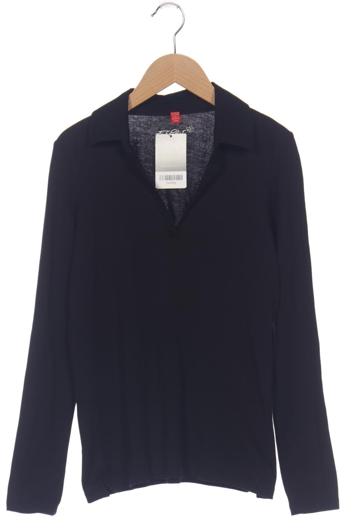 

Esprit Damen Langarmshirt, schwarz, Gr. 38