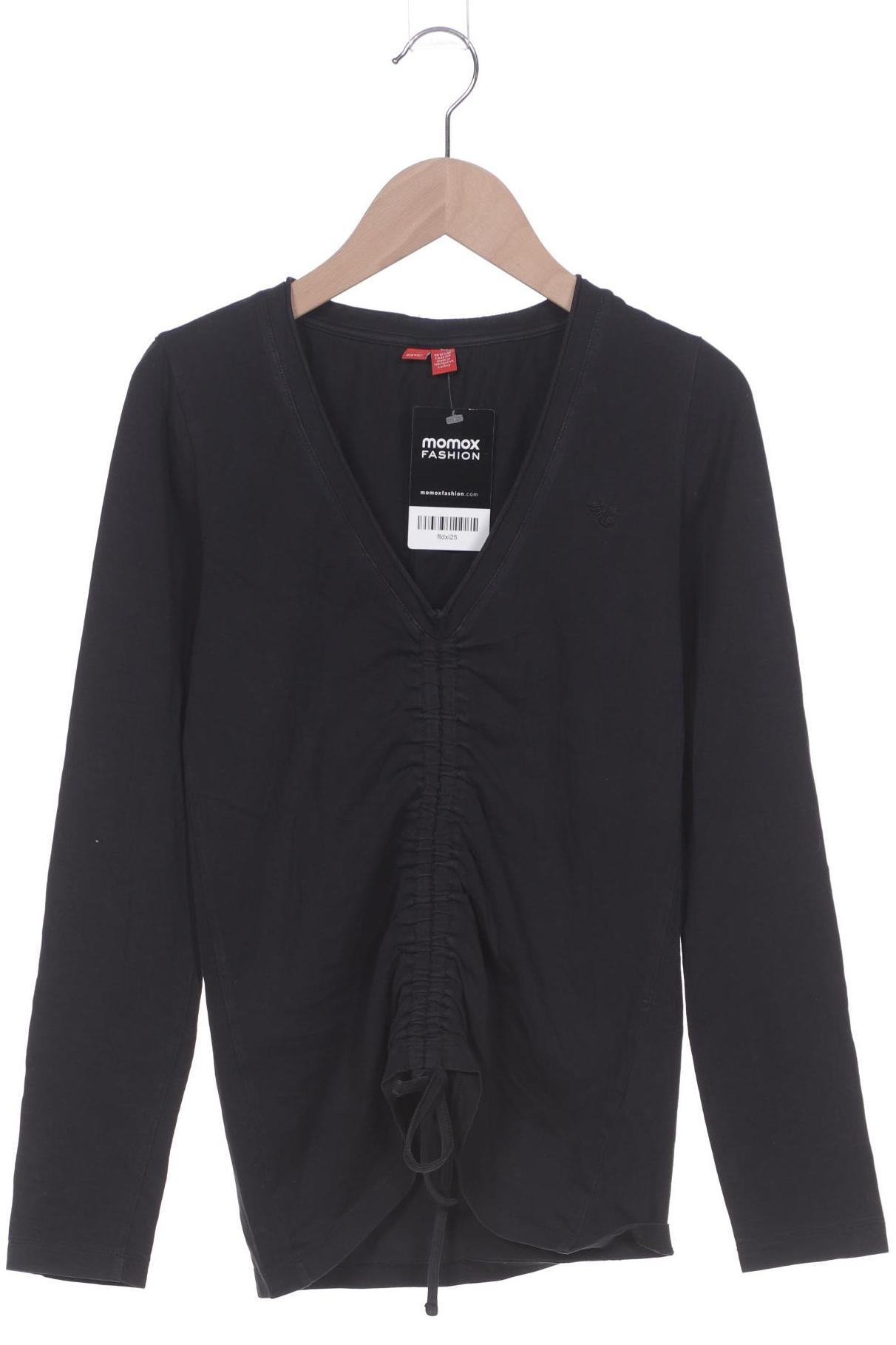 

Esprit Damen Langarmshirt, schwarz, Gr. 38