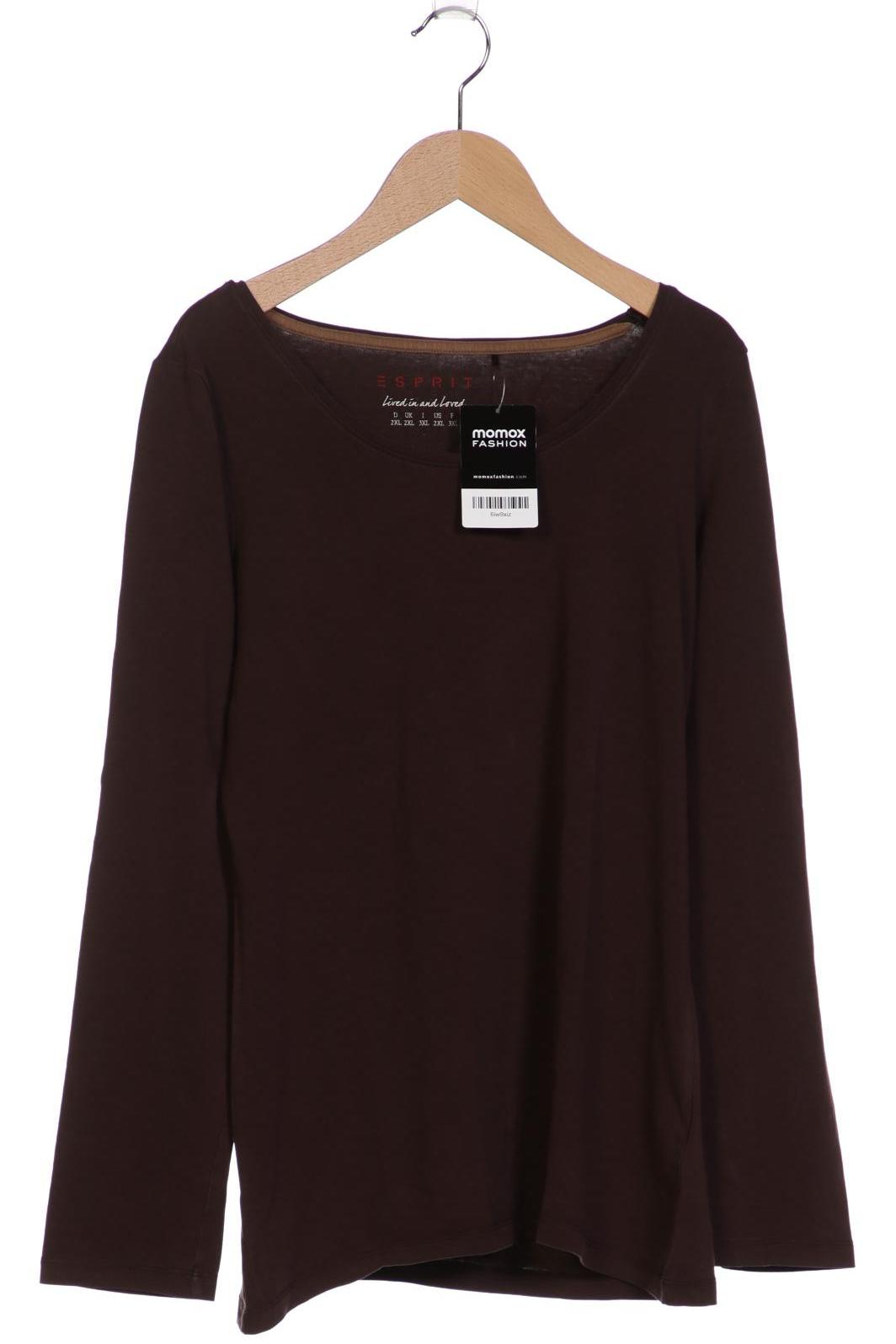 

Esprit Damen Langarmshirt, braun, Gr. 46