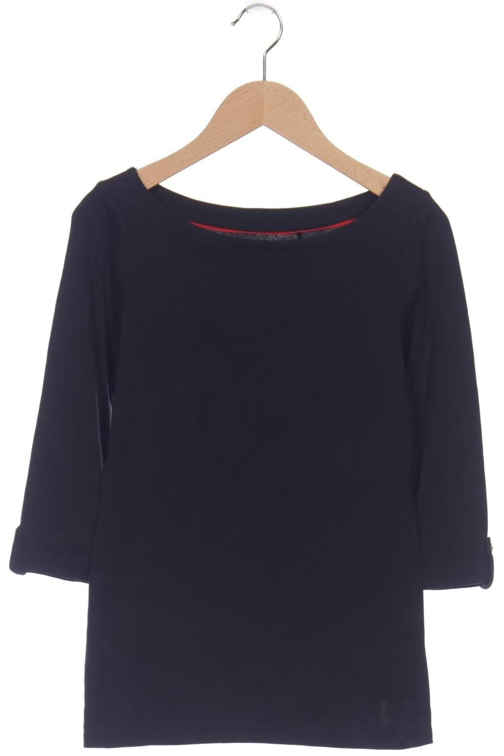

Esprit Damen Langarmshirt, marineblau, Gr. 34