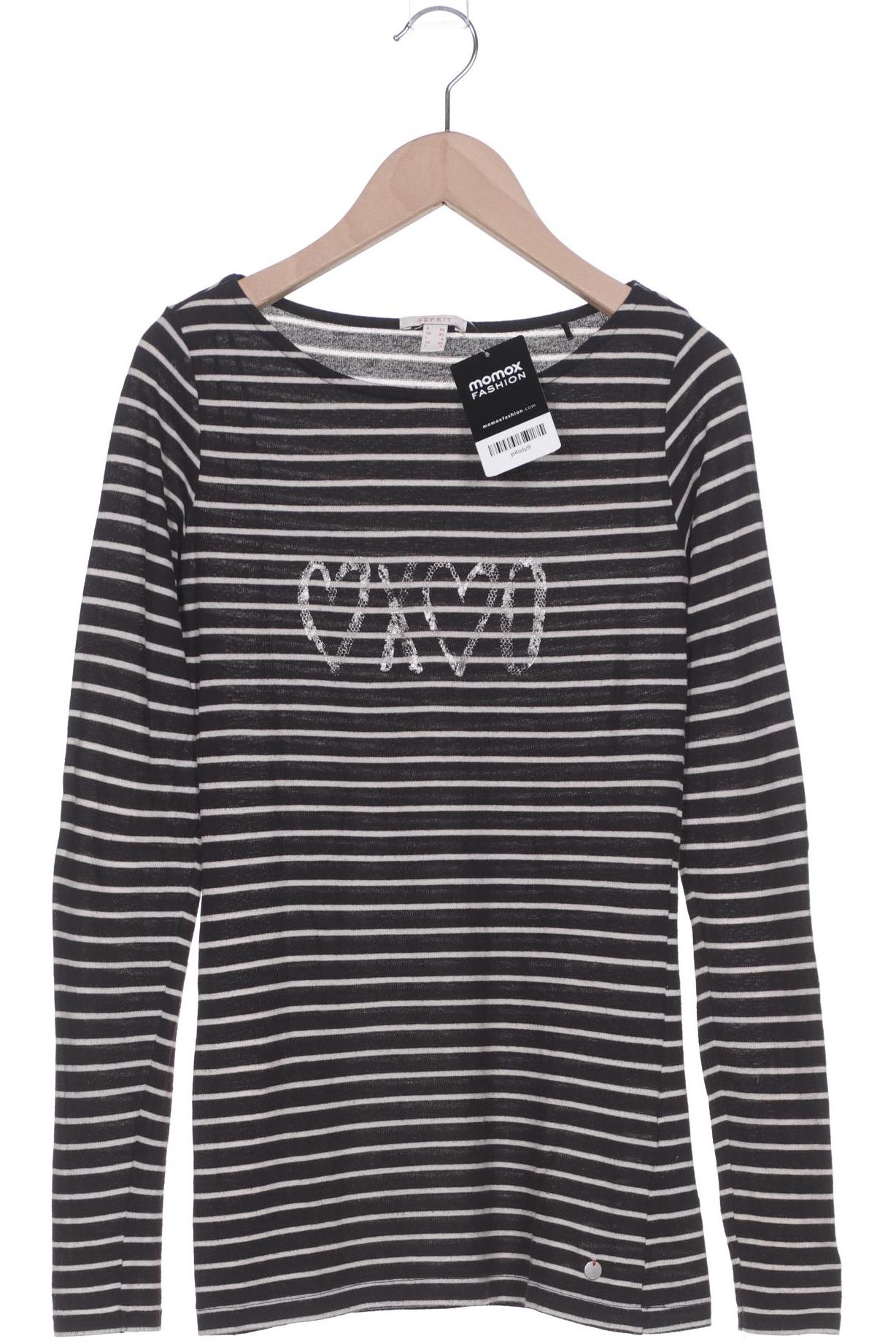 

Esprit Damen Langarmshirt, schwarz, Gr. 34