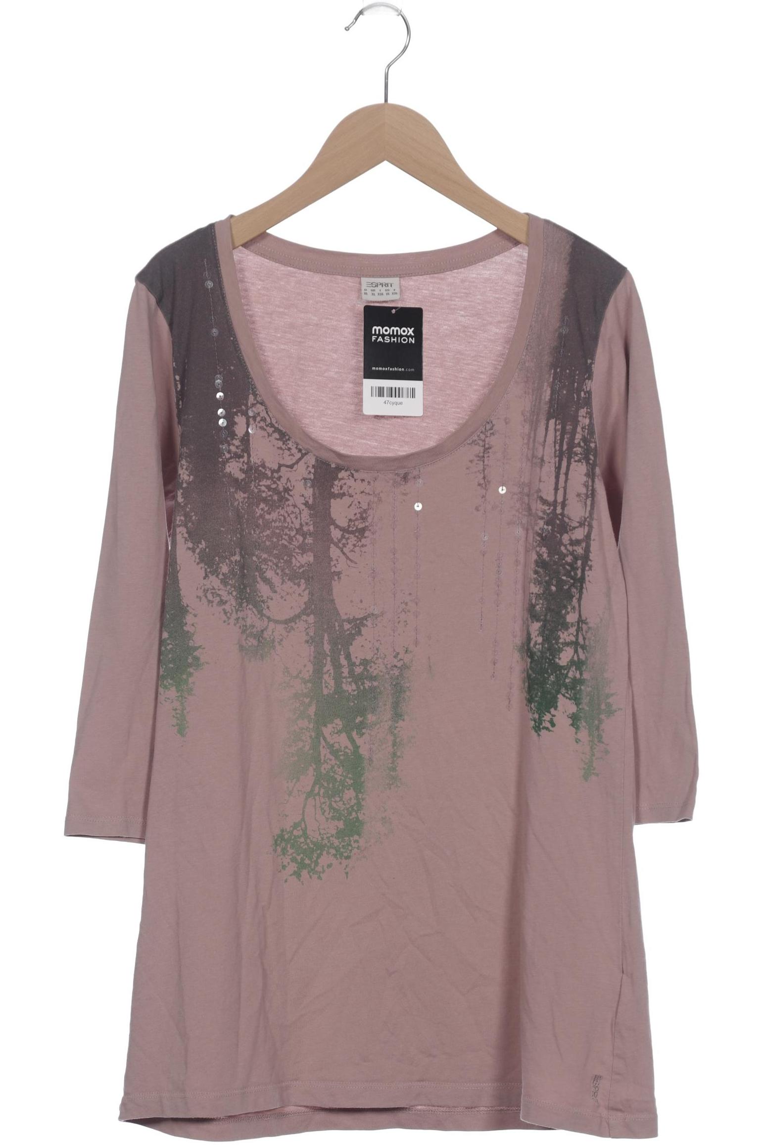 

Esprit Damen Langarmshirt, pink, Gr. 44