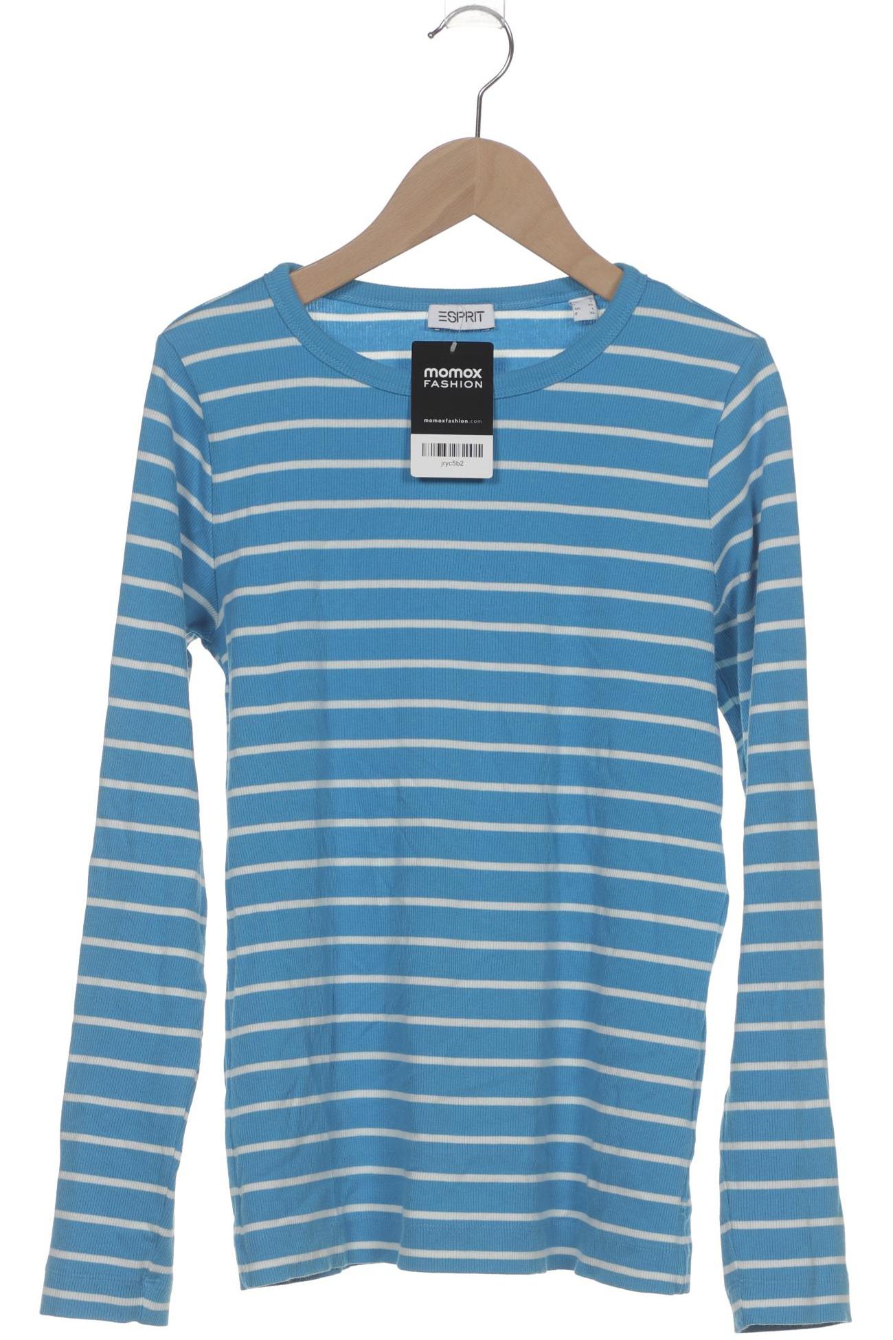 

Esprit Damen Langarmshirt, blau, Gr. 42