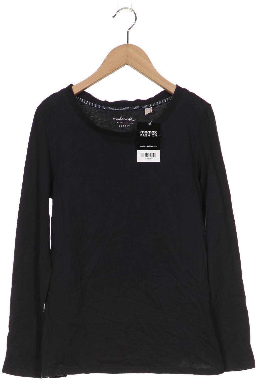 

Esprit Damen Langarmshirt, marineblau, Gr. 34