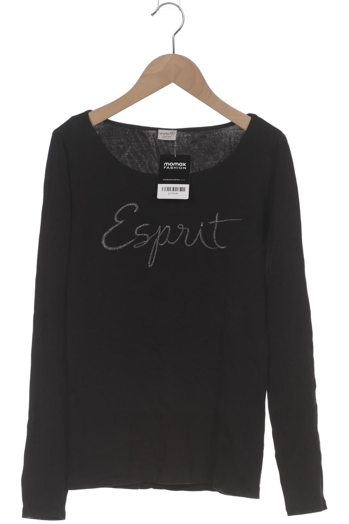 

Esprit Damen Langarmshirt, schwarz, Gr. 38