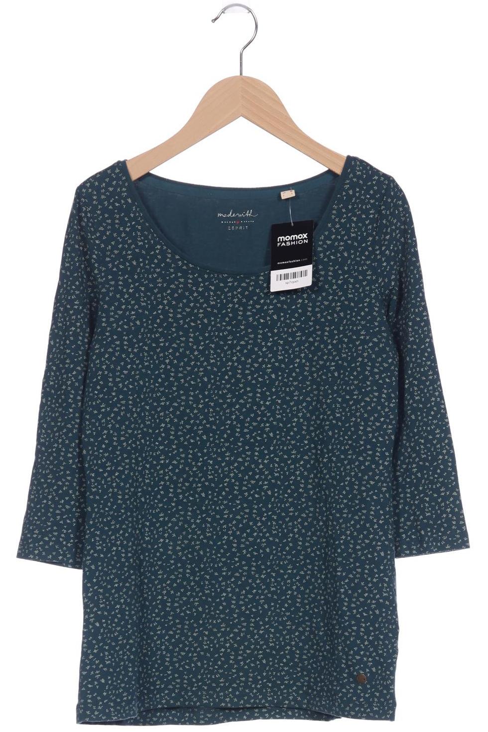

Esprit Damen Langarmshirt, grün, Gr. 38