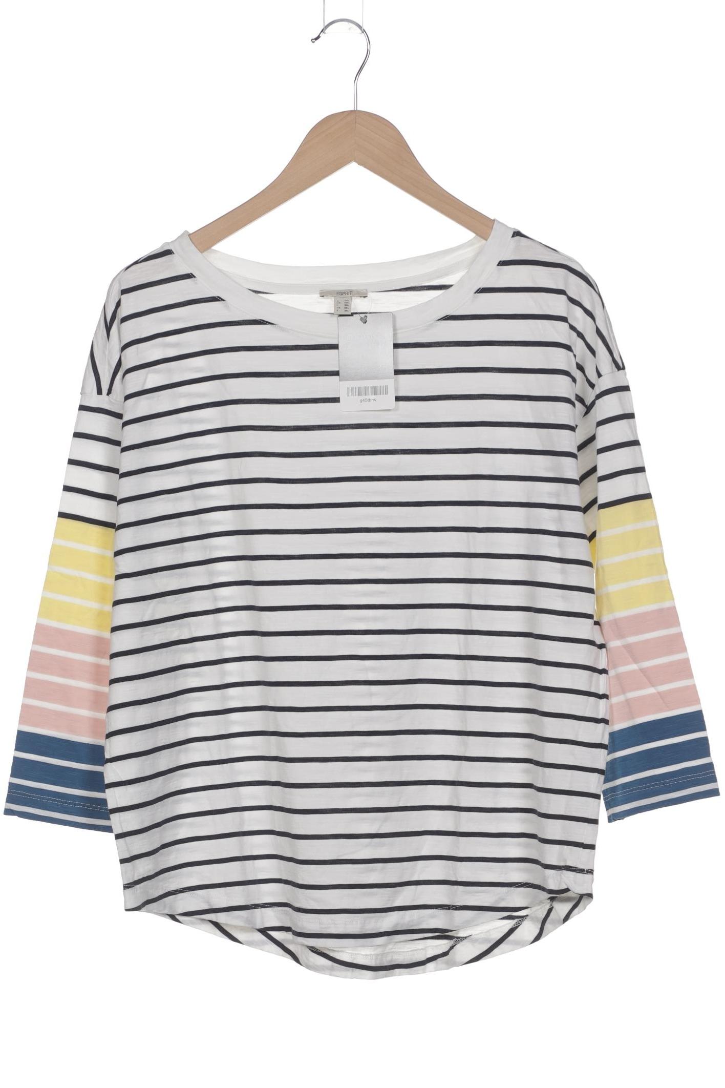 

Esprit Damen Langarmshirt, weiß, Gr. 46