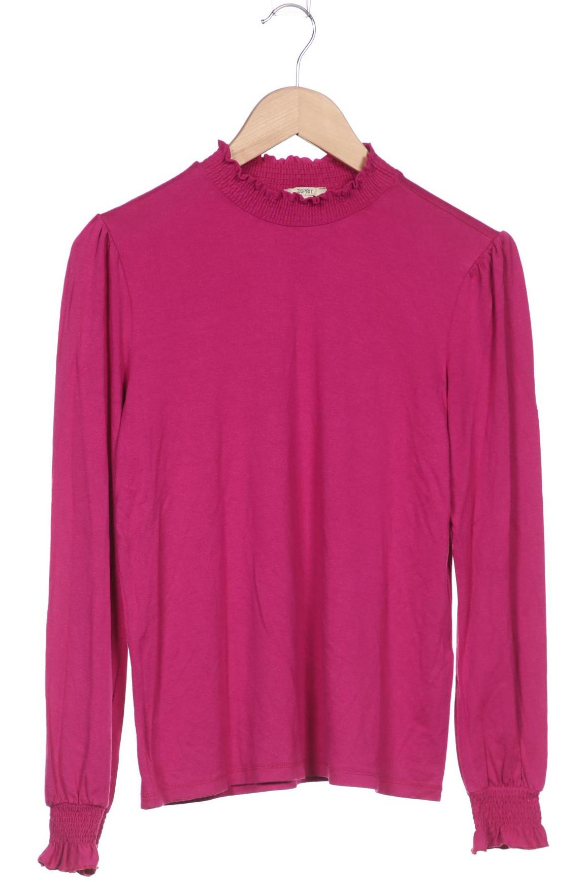 

Esprit Damen Langarmshirt, pink, Gr. 38