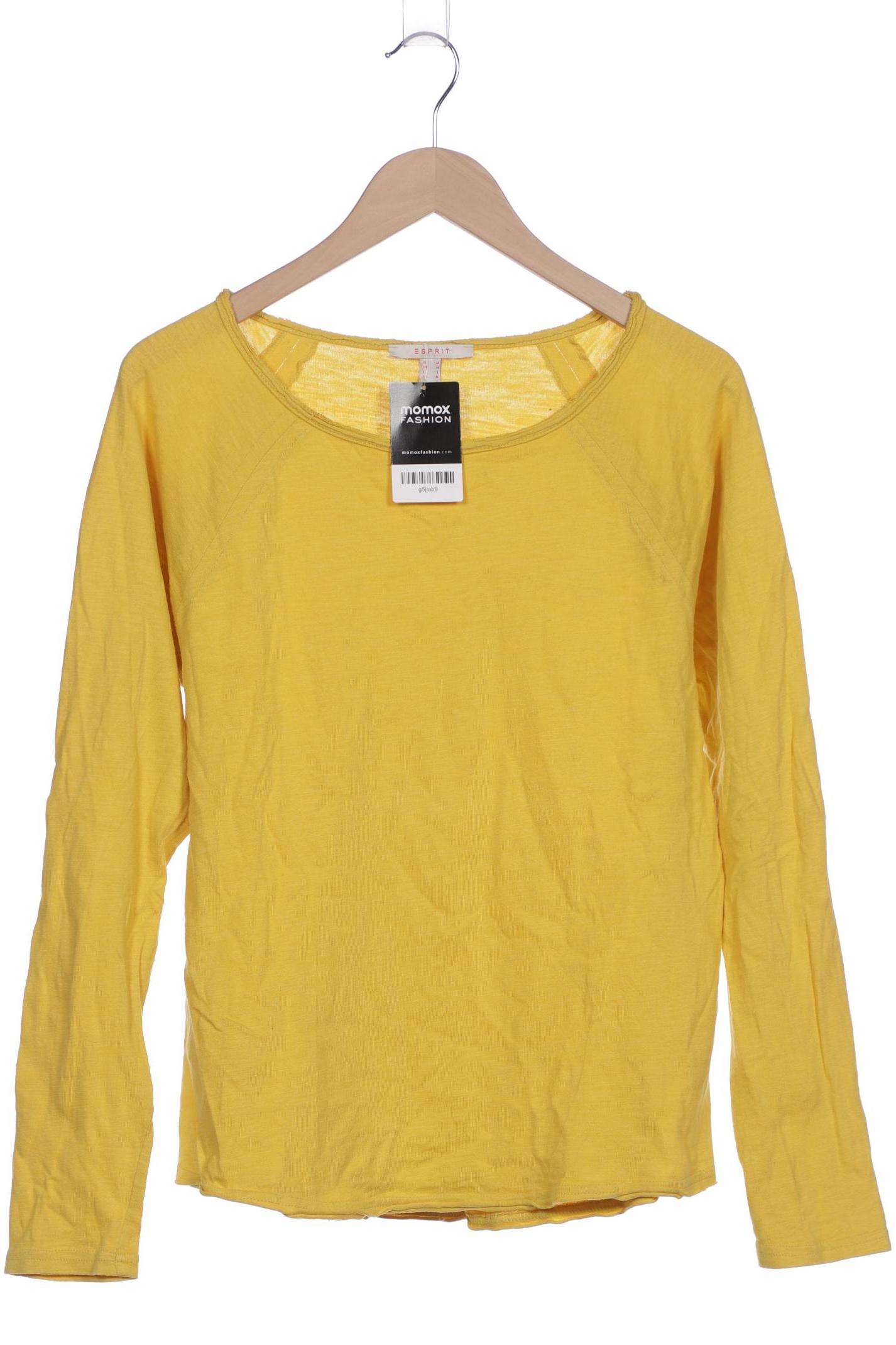 

Esprit Damen Langarmshirt, gelb, Gr. 38