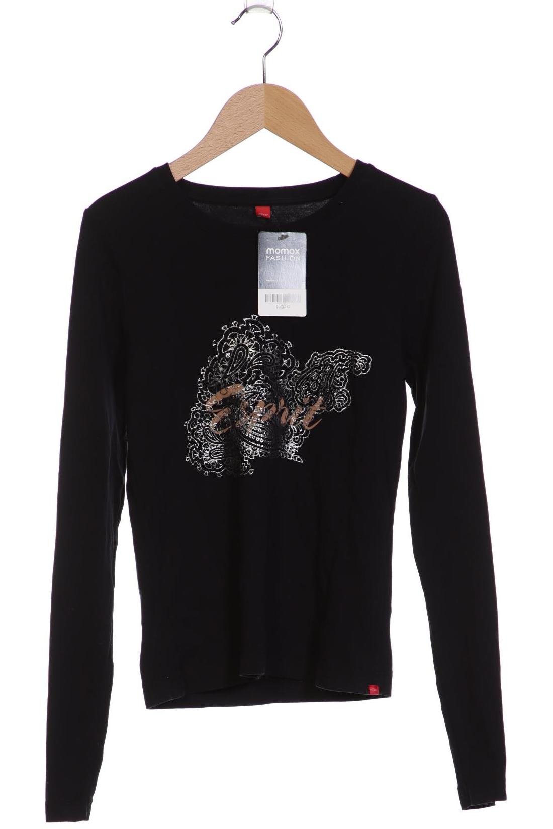 

Esprit Damen Langarmshirt, schwarz, Gr. 36