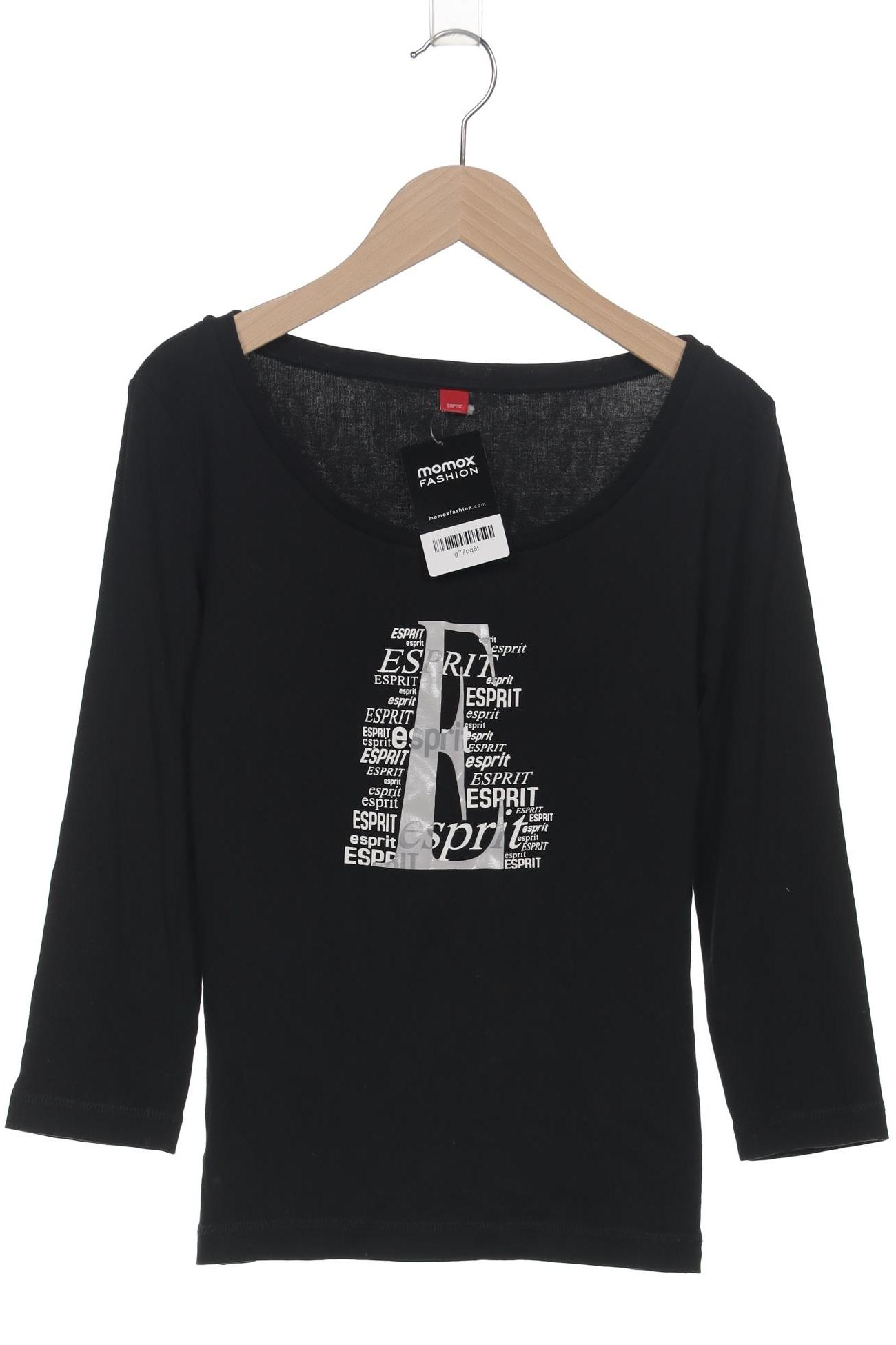 

Esprit Damen Langarmshirt, schwarz, Gr. 38