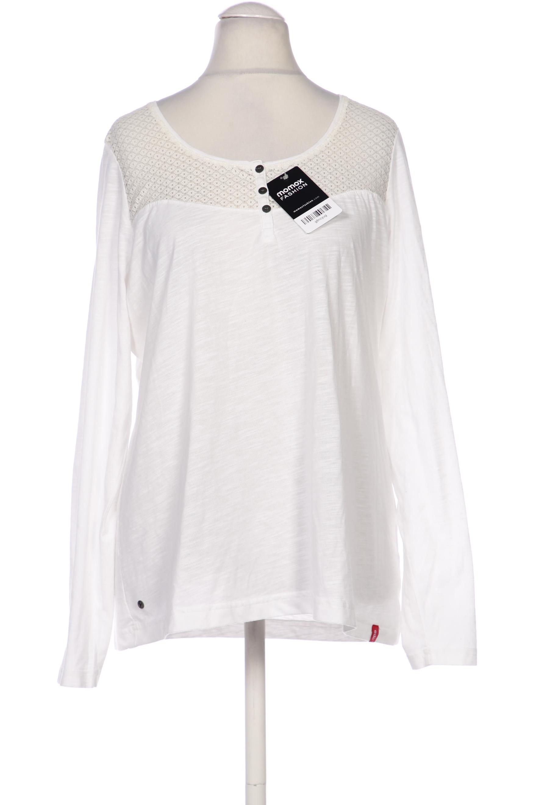 

Esprit Damen Langarmshirt, weiß
