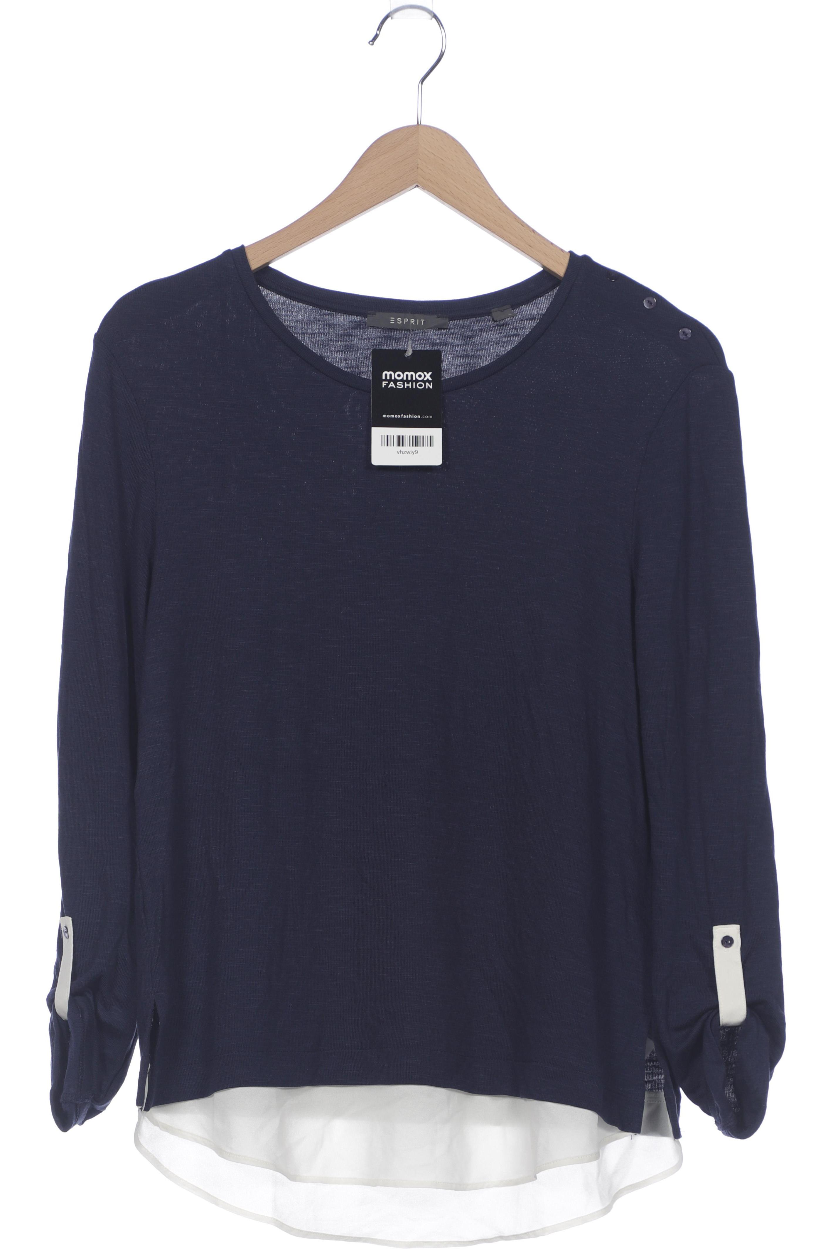 

Esprit Damen Langarmshirt, marineblau, Gr. 38