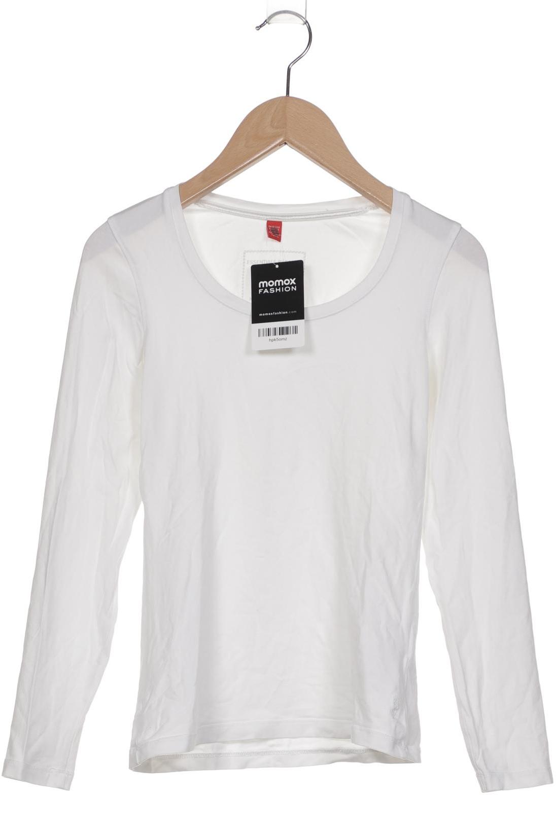

Esprit Damen Langarmshirt, weiß, Gr. 32