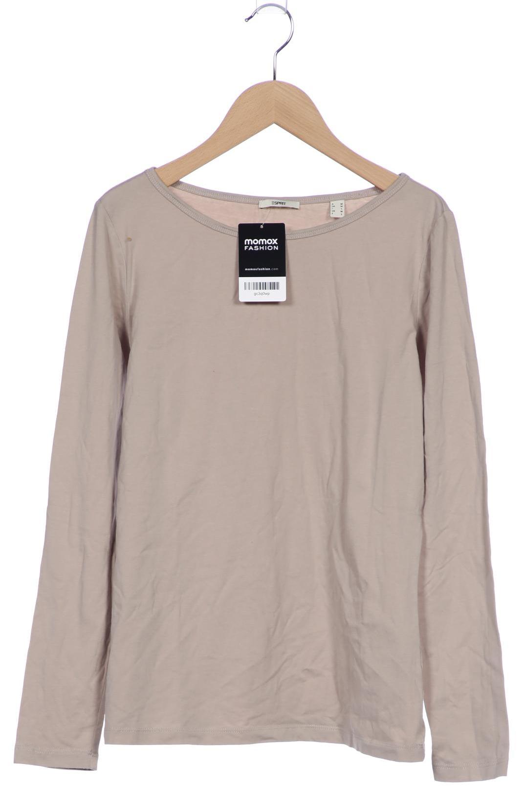 

Esprit Damen Langarmshirt, beige, Gr. 38