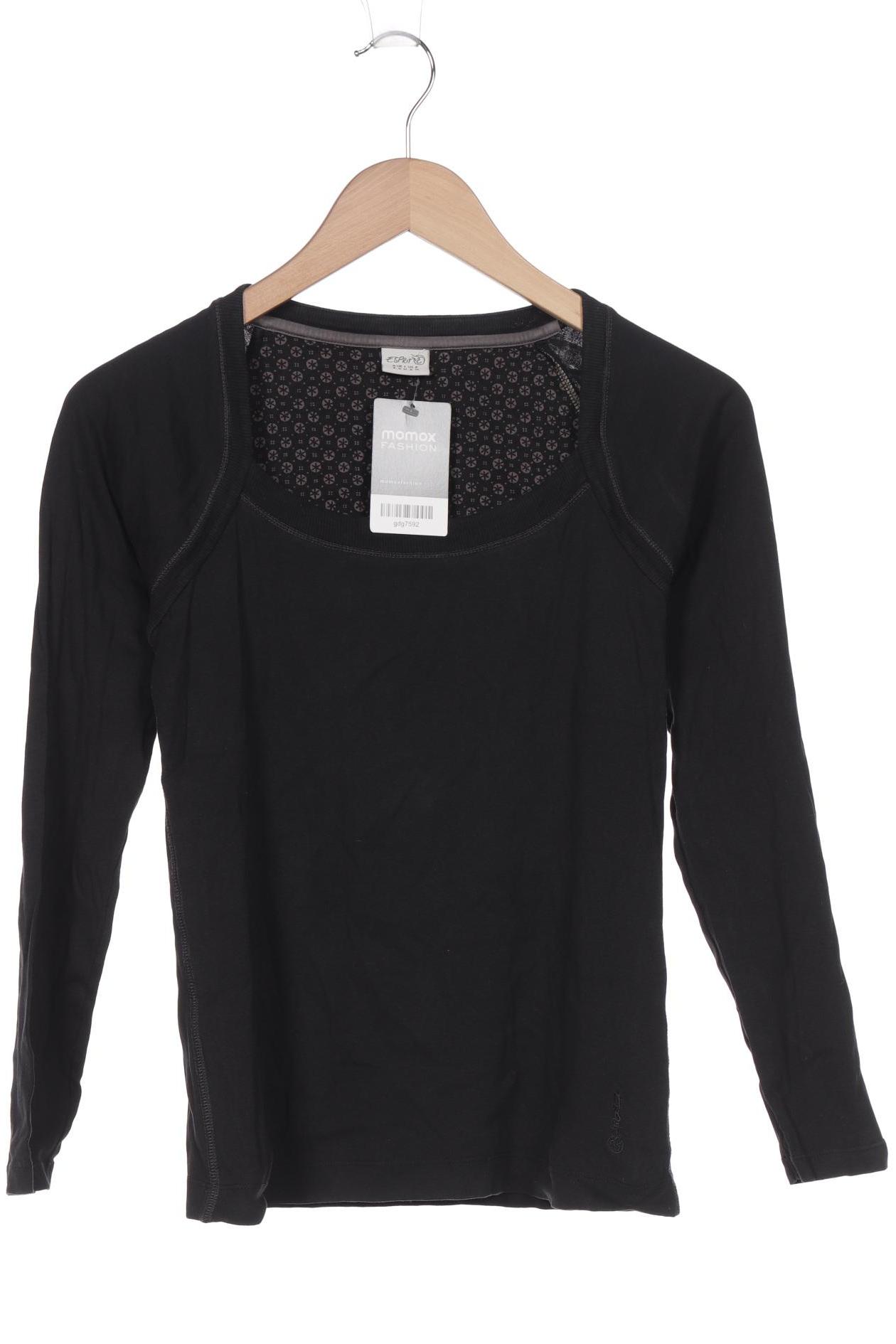 

Esprit Damen Langarmshirt, schwarz