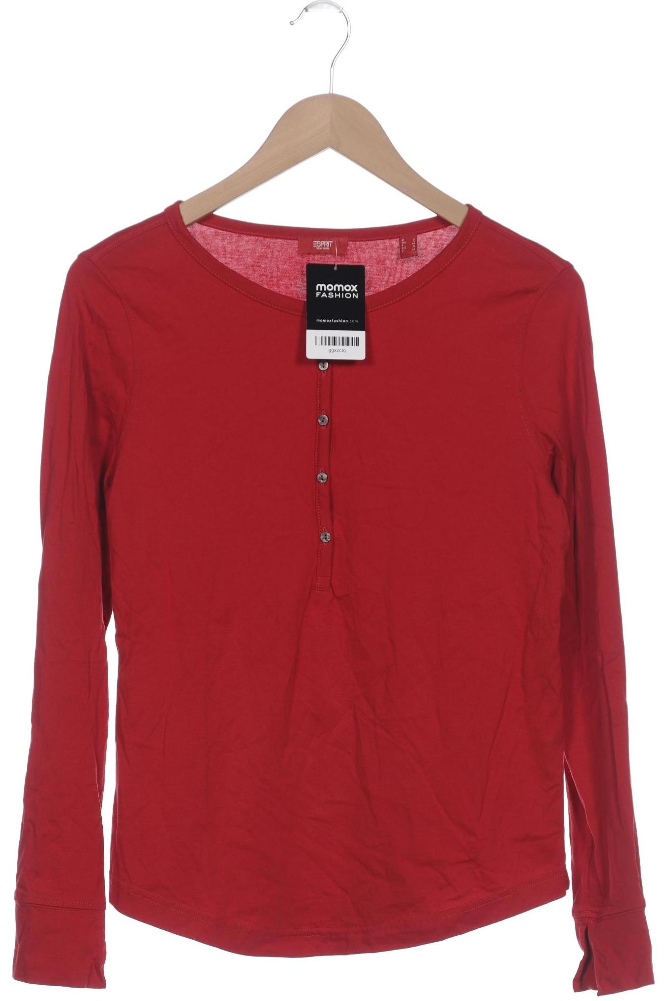

Esprit Damen Langarmshirt, rot, Gr. 36