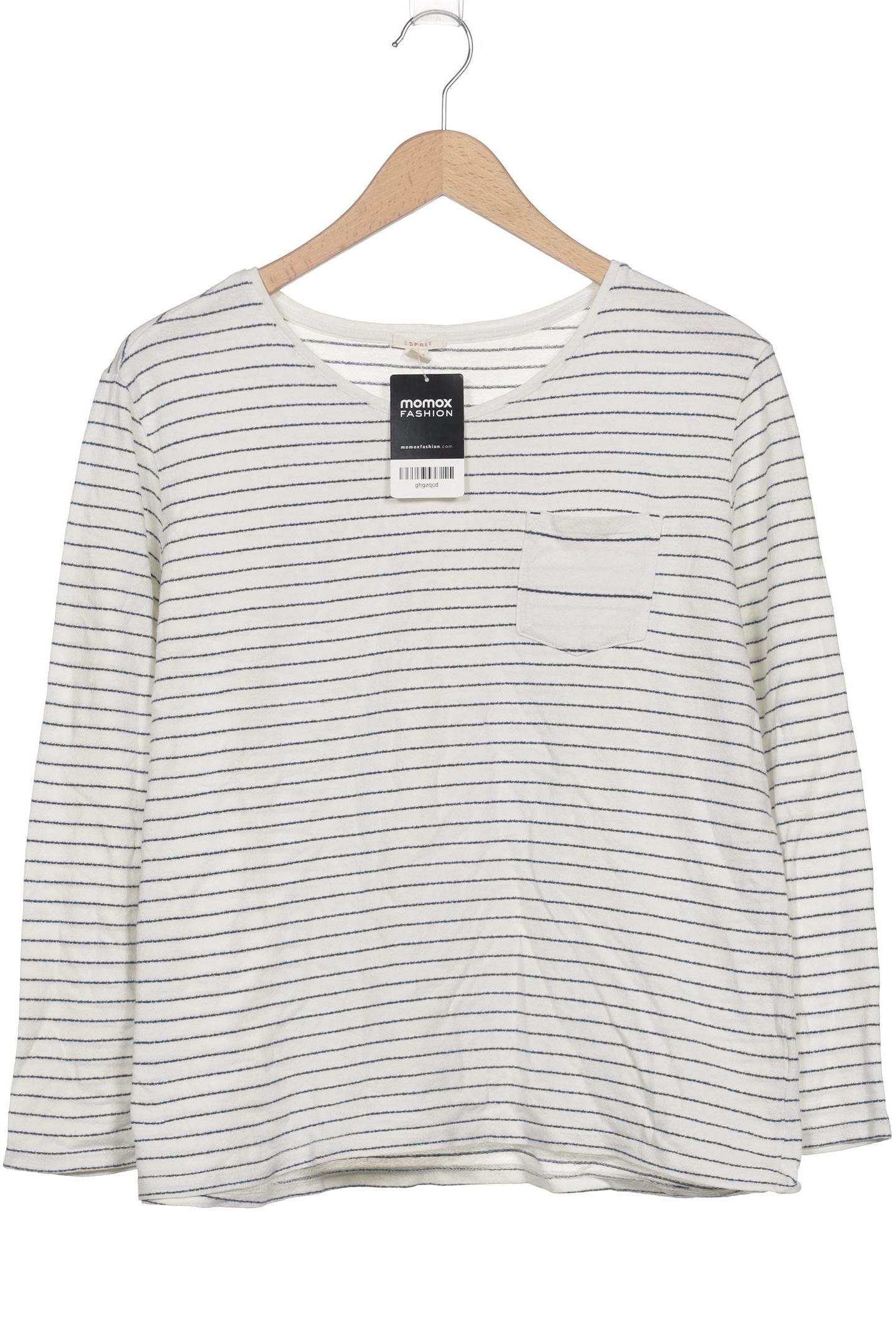 

Esprit Damen Langarmshirt, weiß, Gr. 44